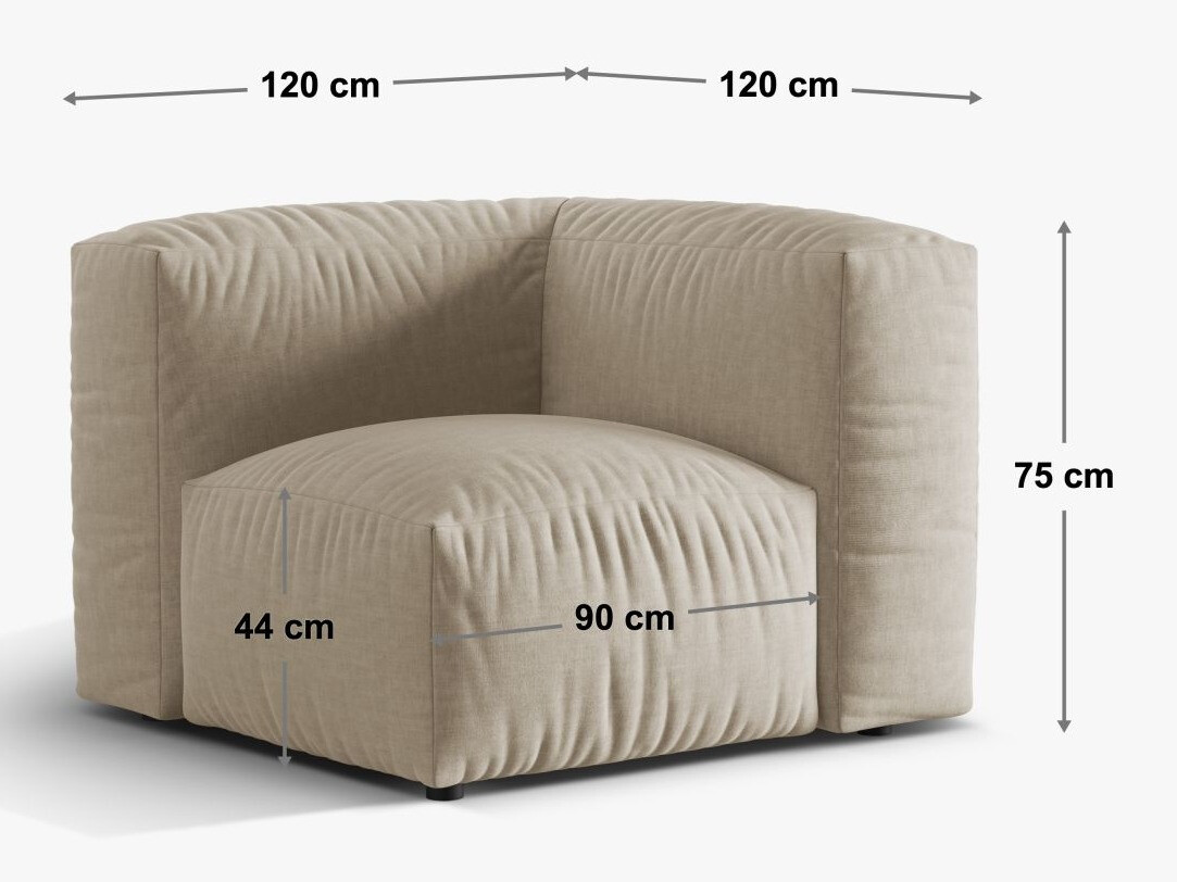 Modularna fotelja Sorcoro 116 (Vogue 1)