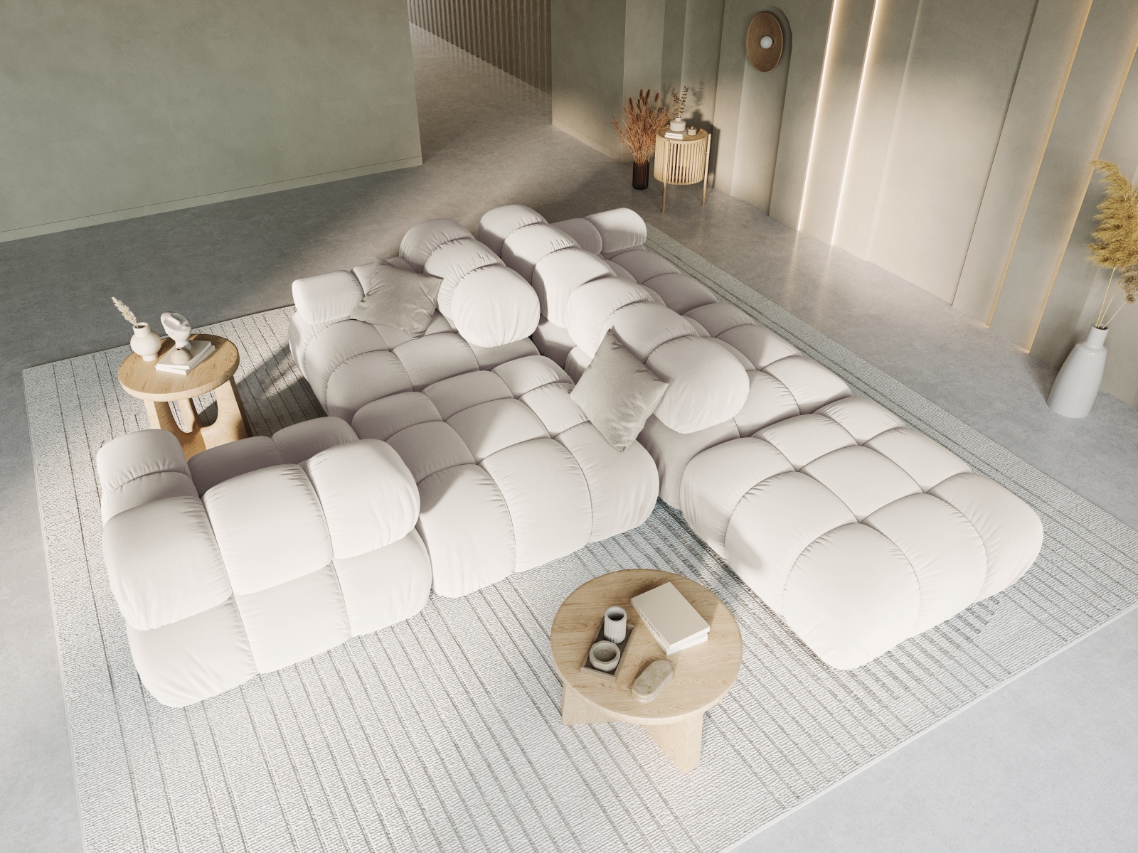 Modularan kauč Caltenu 110 (Bluvel 30)