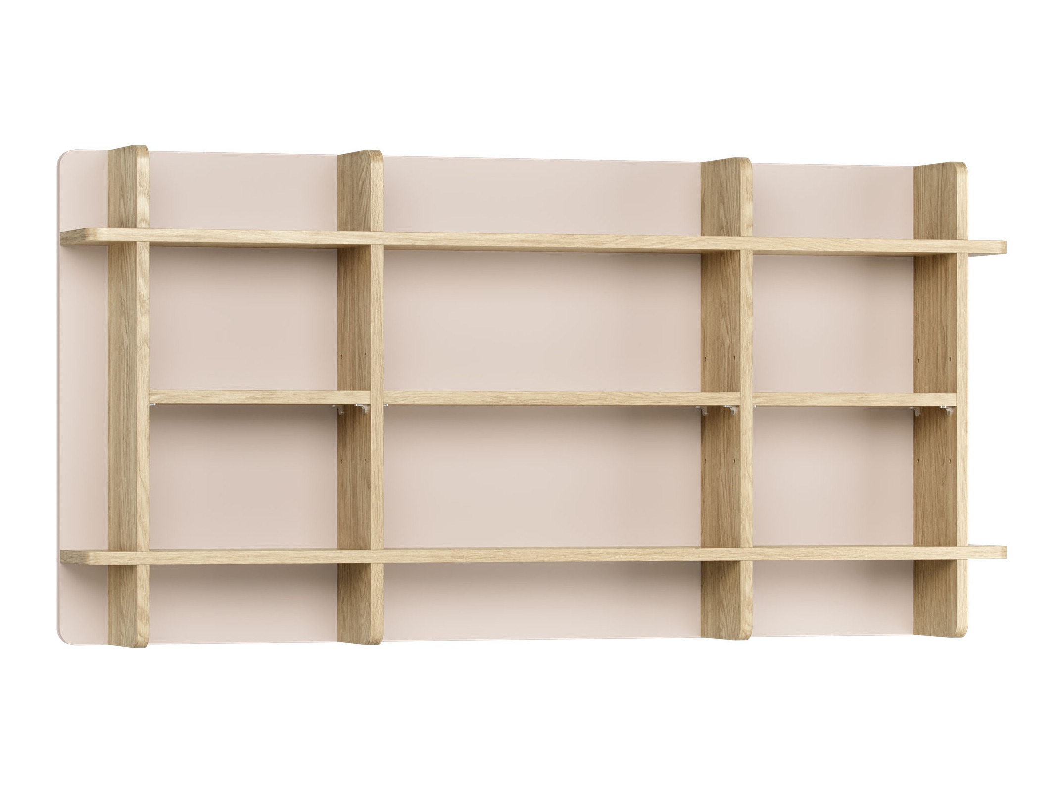 Zidna polica Velrome 108 (Hrast + Bež)