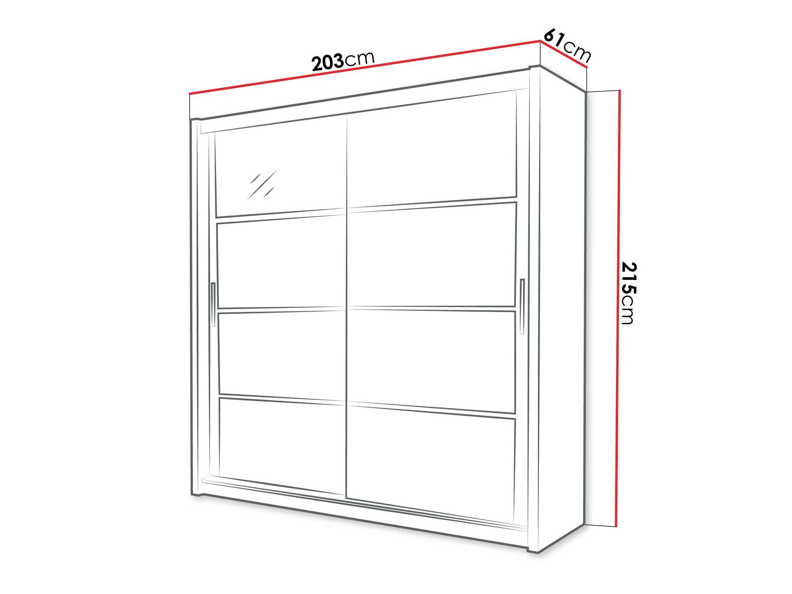 Ormar Honolulu 201 (Crna)