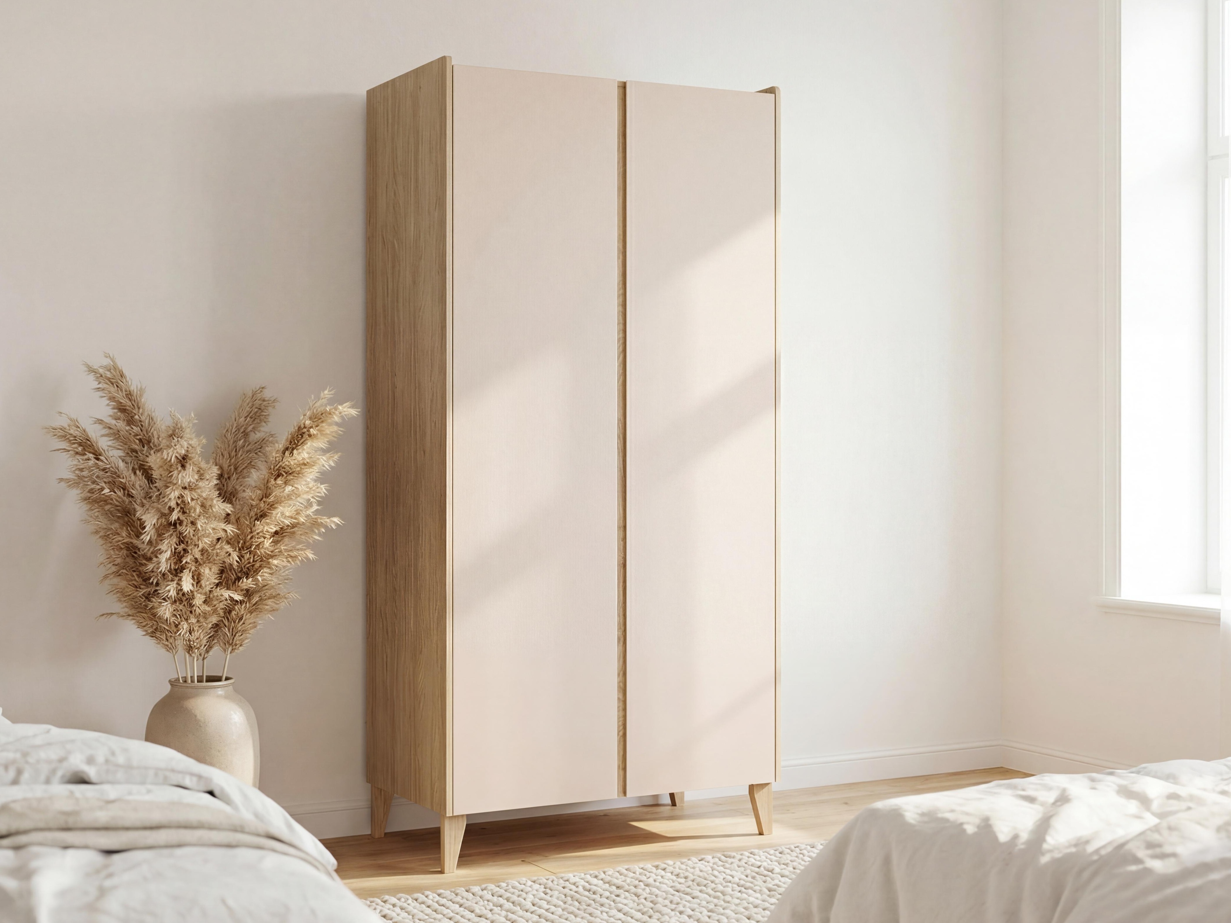 Ormar Velrome 109 (Hrast + Bež)