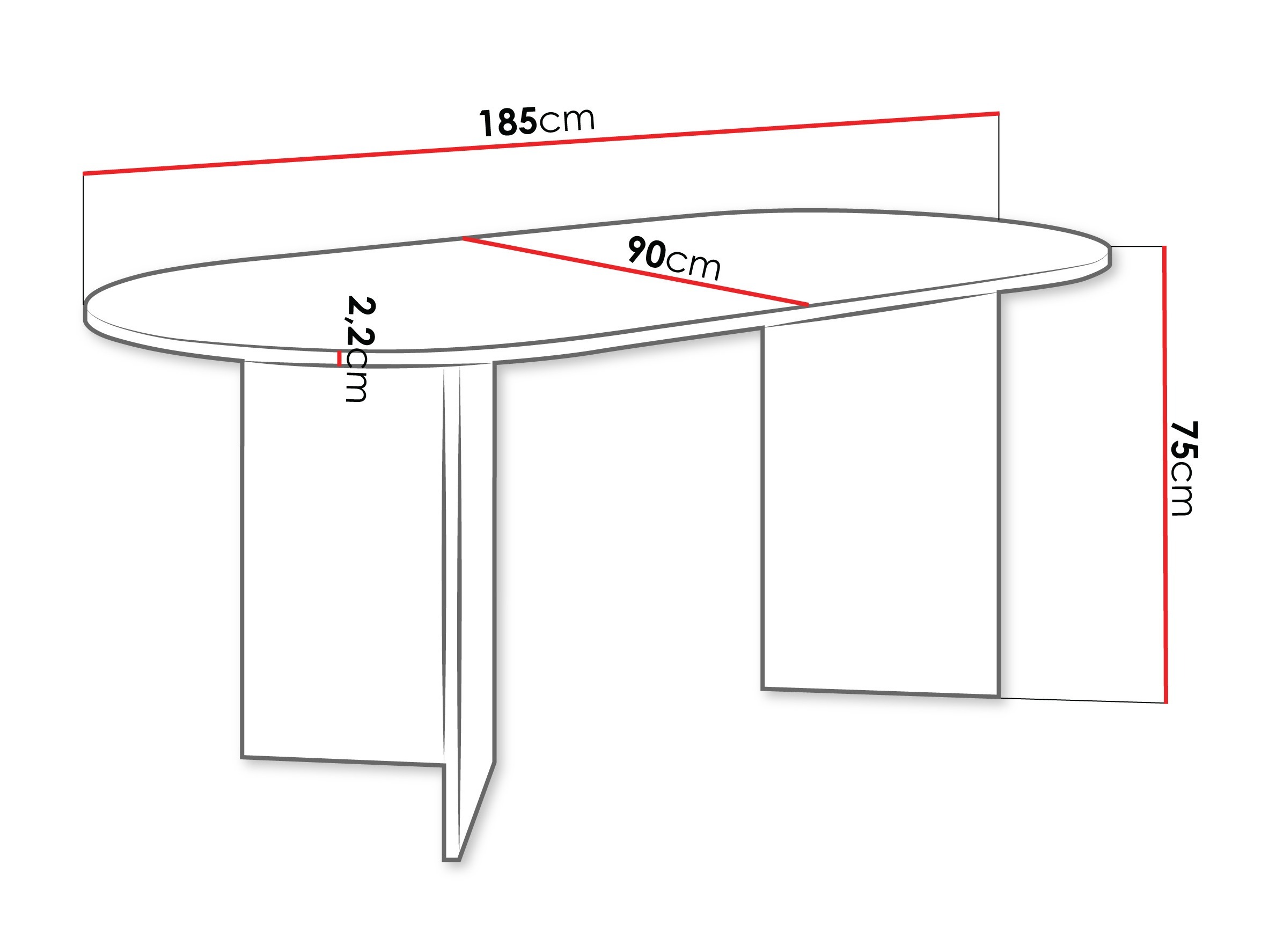 Stol Comfivo Fungus (Hrast)