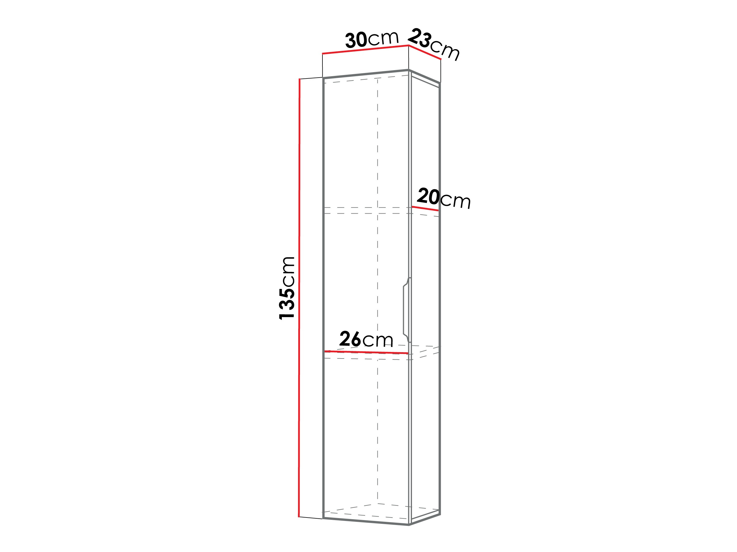 Zidni ormarić Comfivo Unitas