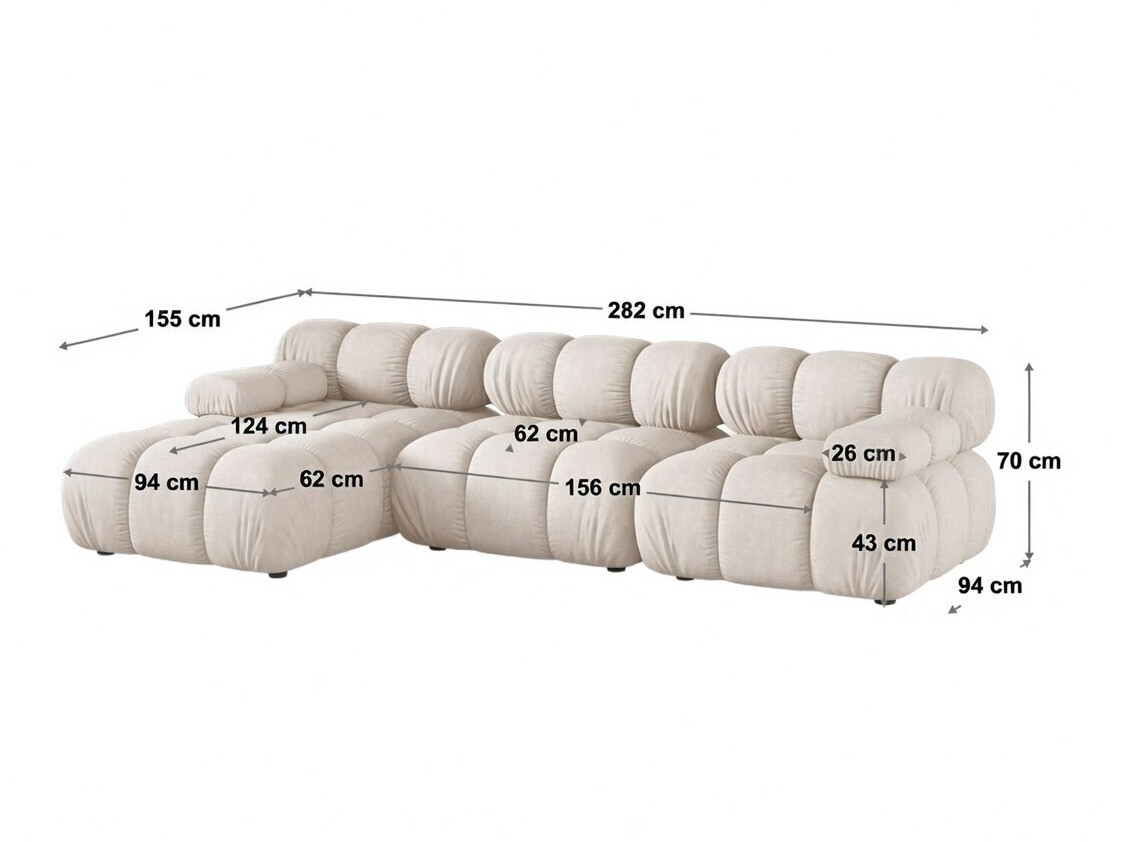 Modularna kutna garnitura Caltenu 111 (Rolf 14)