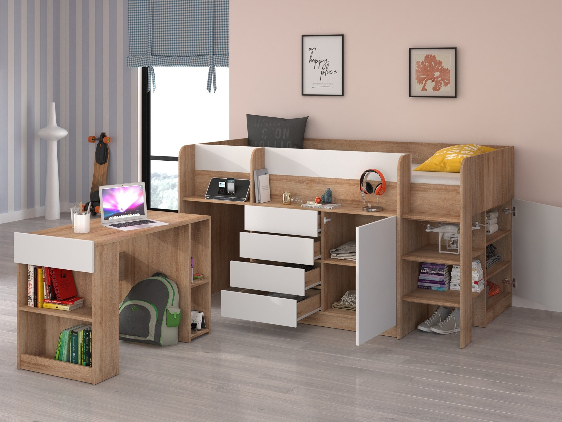 Krevet na platformi SC10006