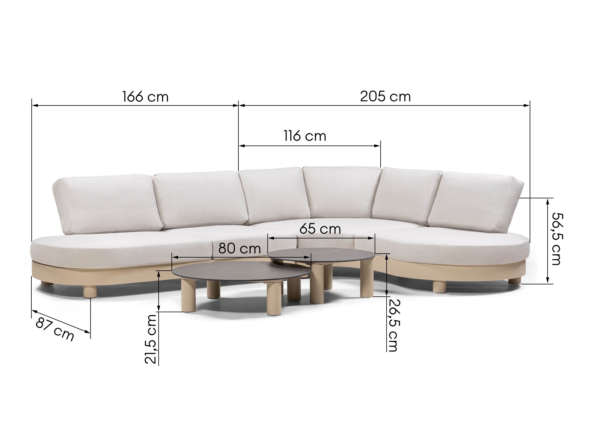 Set vrtnog namještaja Burleson 585