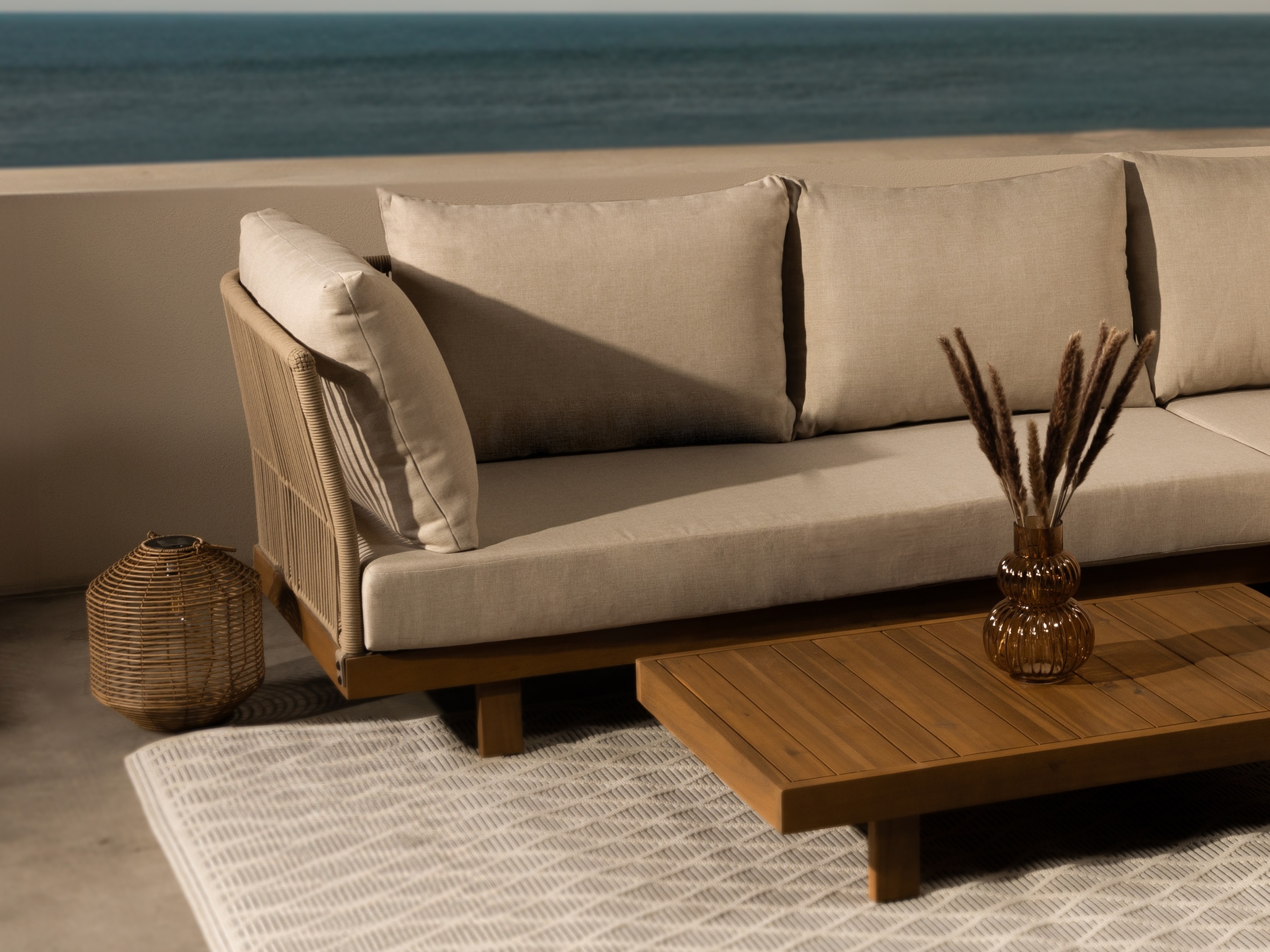 Set vrtnog namještaja Burleson 706 (Bež)