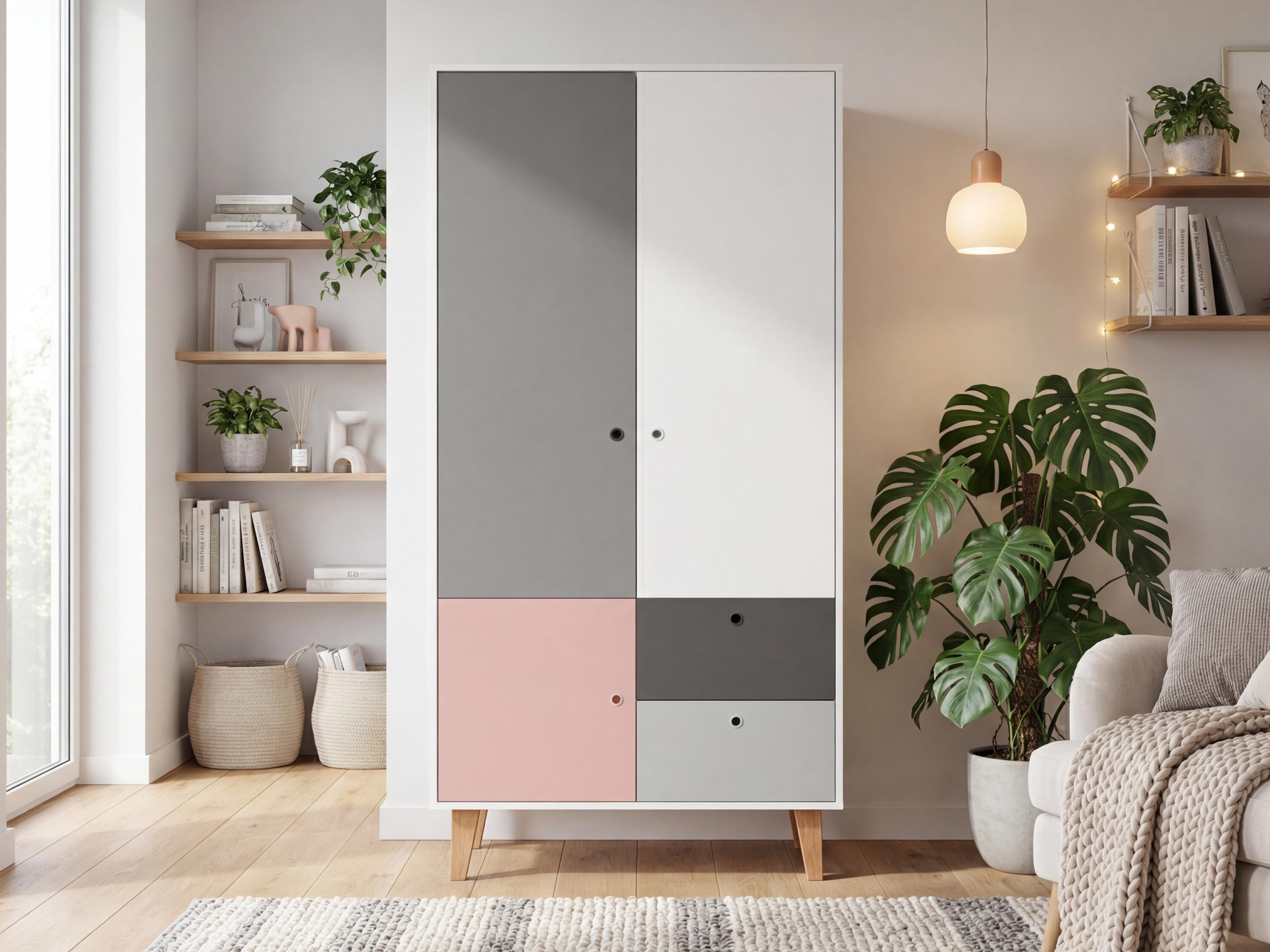 Ormar Domfera 100 (Ružičasta)