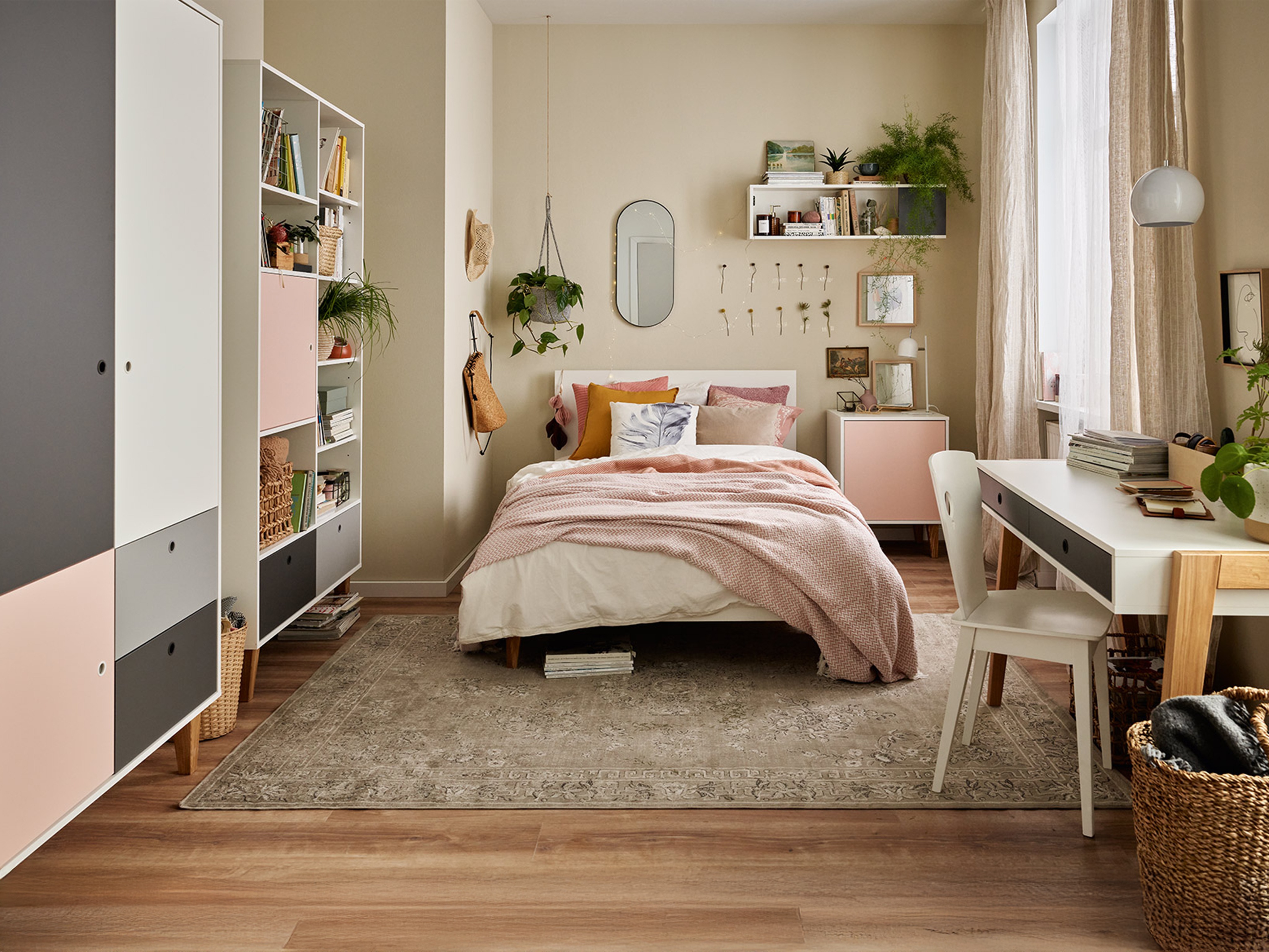 Ormar Domfera 100 (Ružičasta)