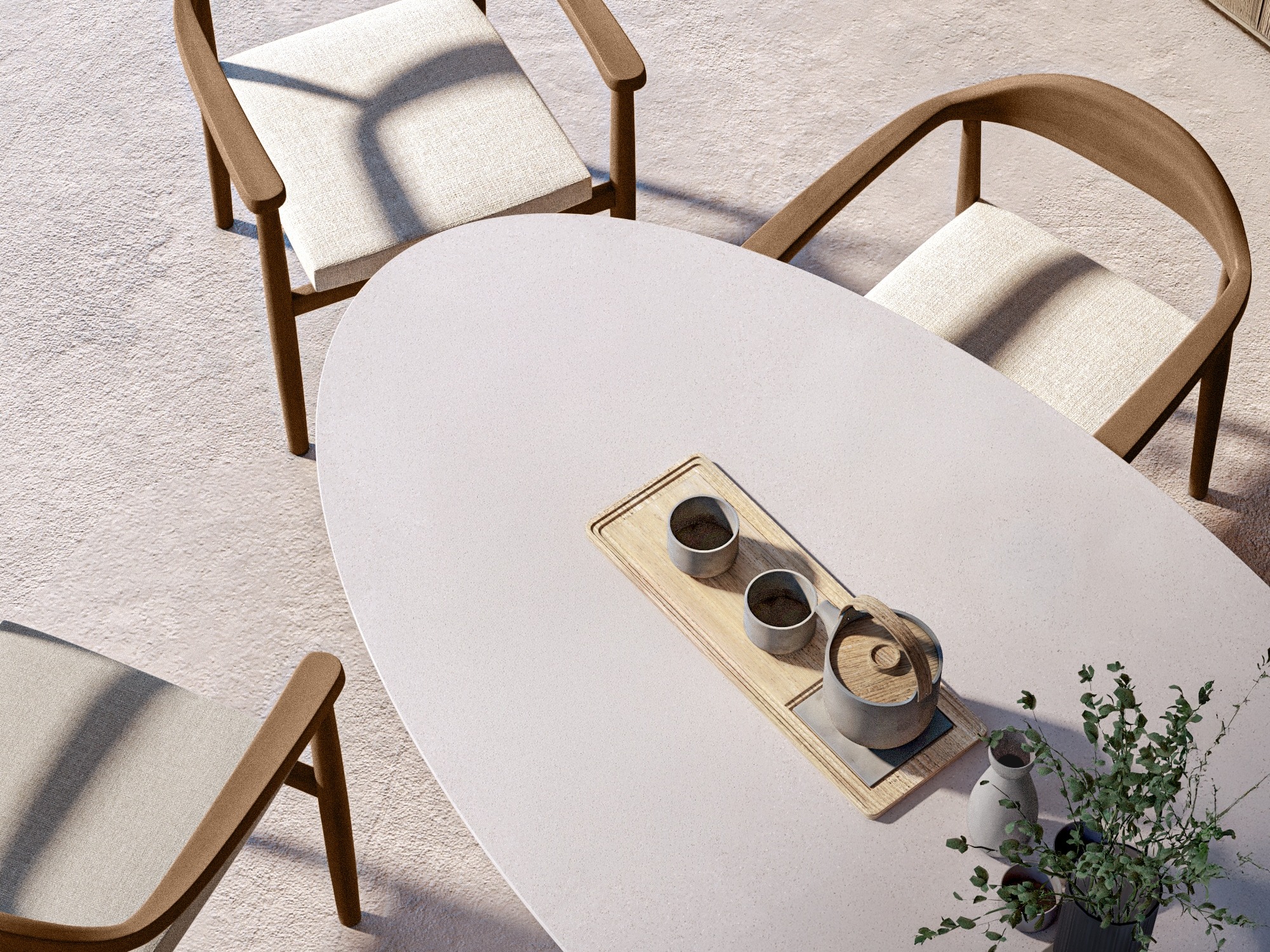 Vrtni stol Burleson 587