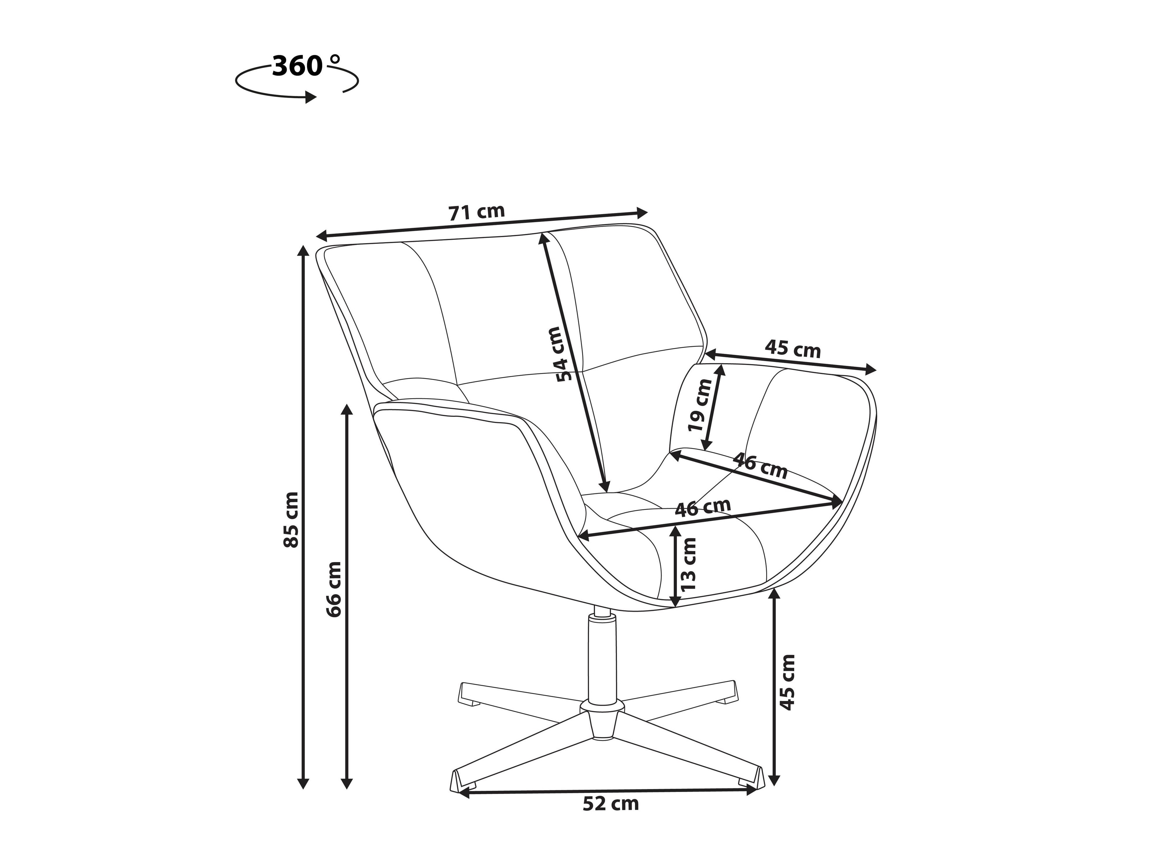Fotelja Berwyn 3222 (Zelena)