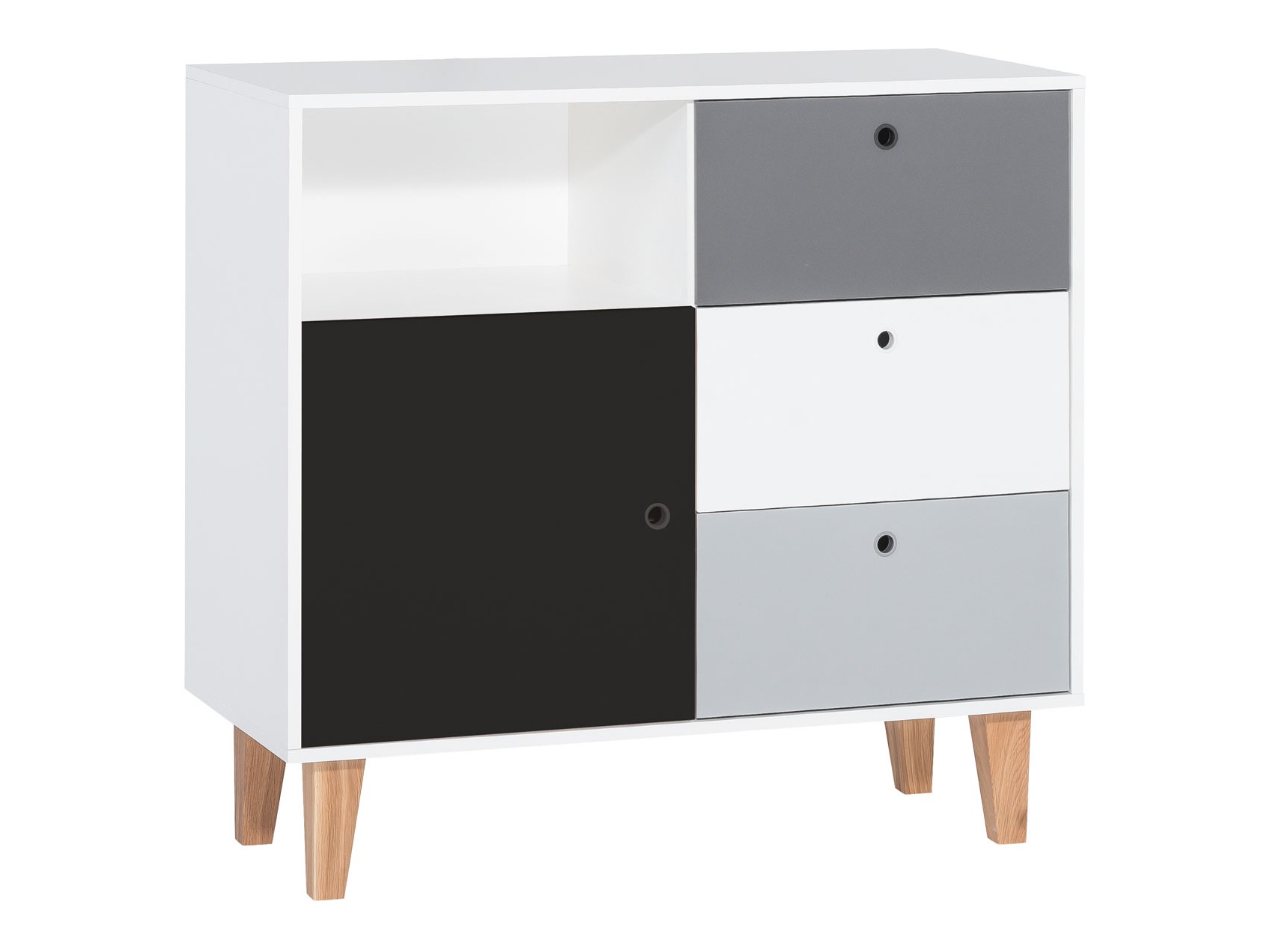 Komoda Domfera 103 (Crna)