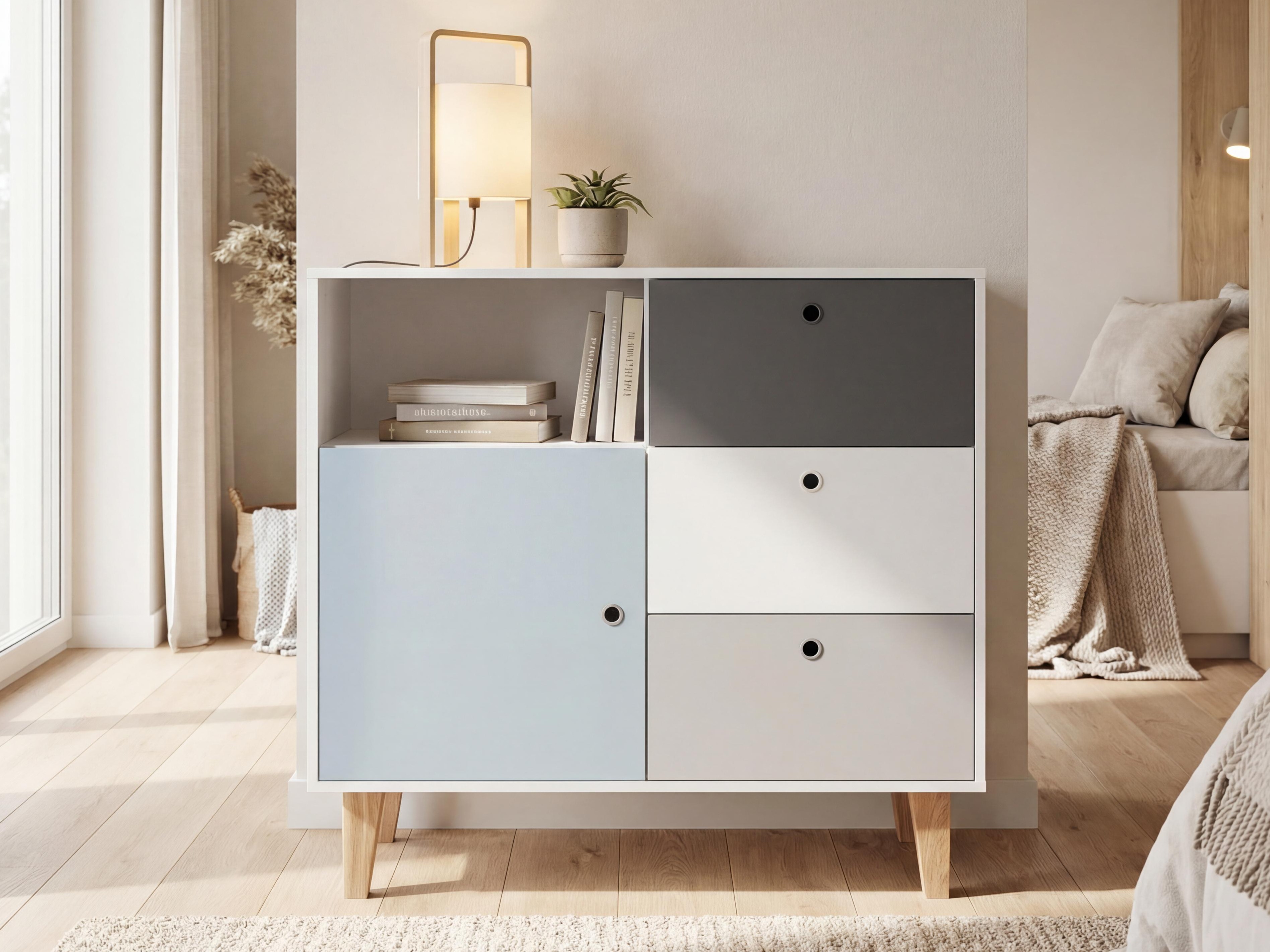 Komoda Domfera 103 (Svijetlo plava)