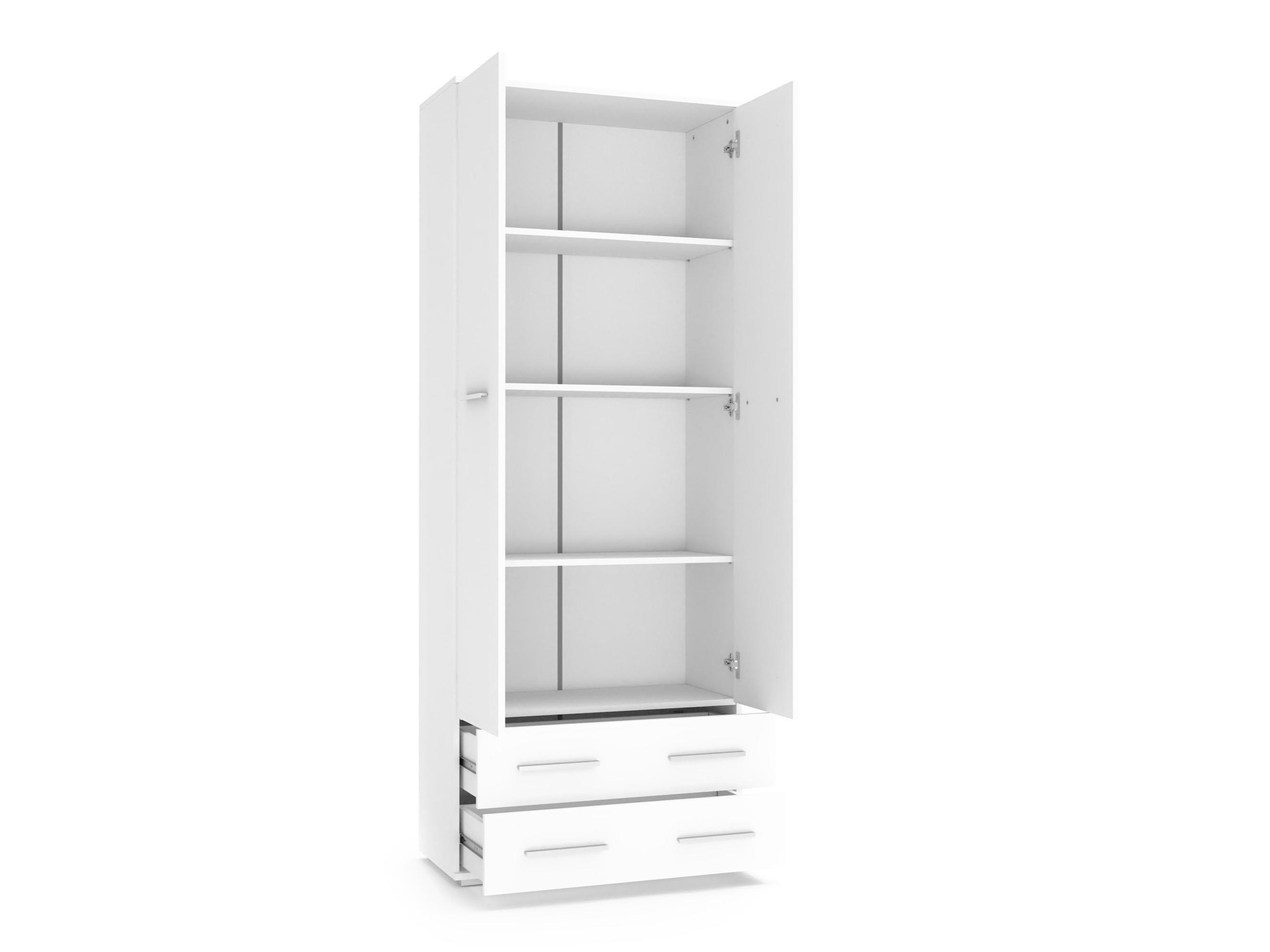 Polica Cirveso 107 (Sonoma hrast + Sjajno bijela)