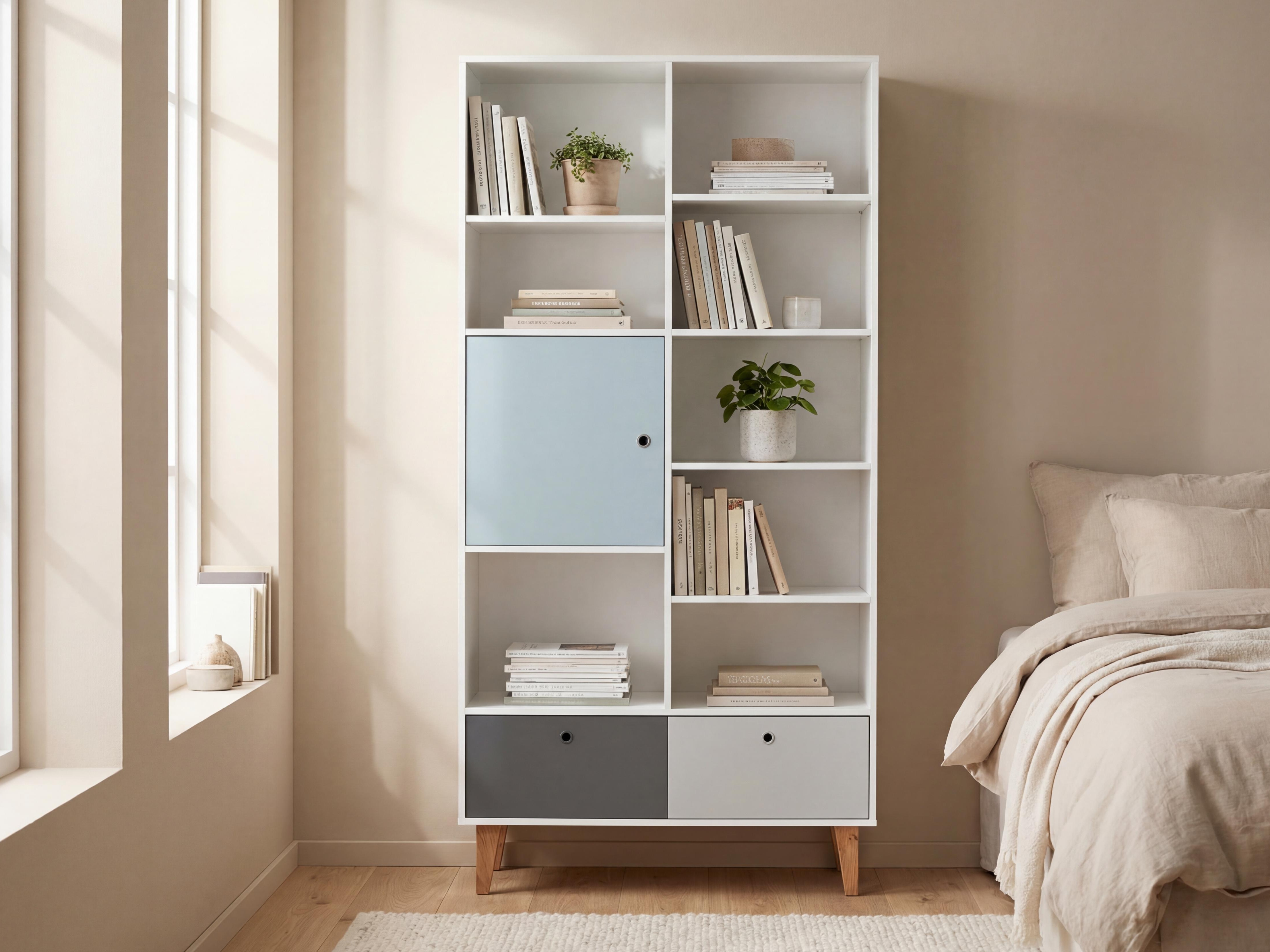 Polica Domfera 102 (Svijetlo plava)