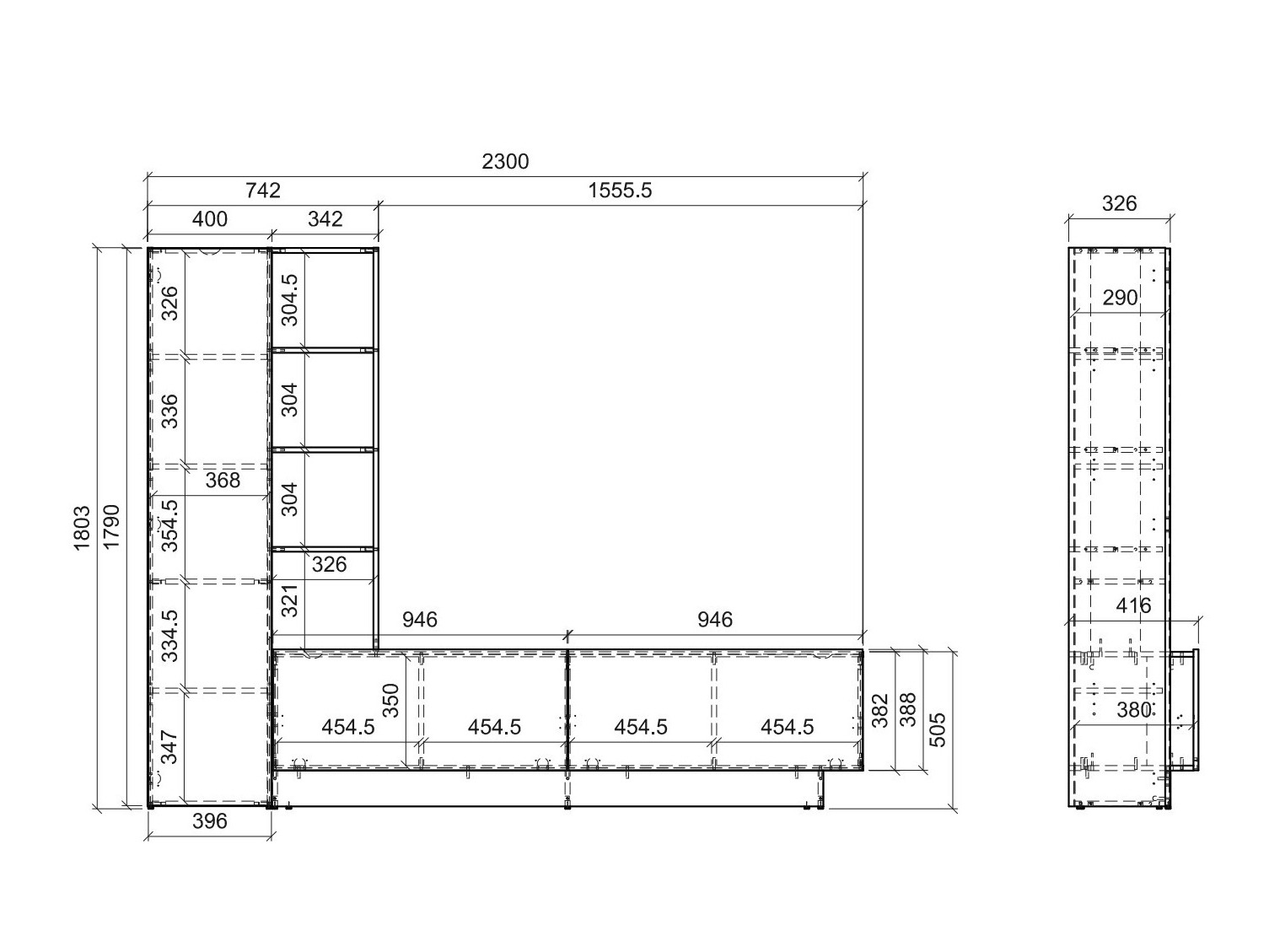 Set za dnevni boravak Ontario 224