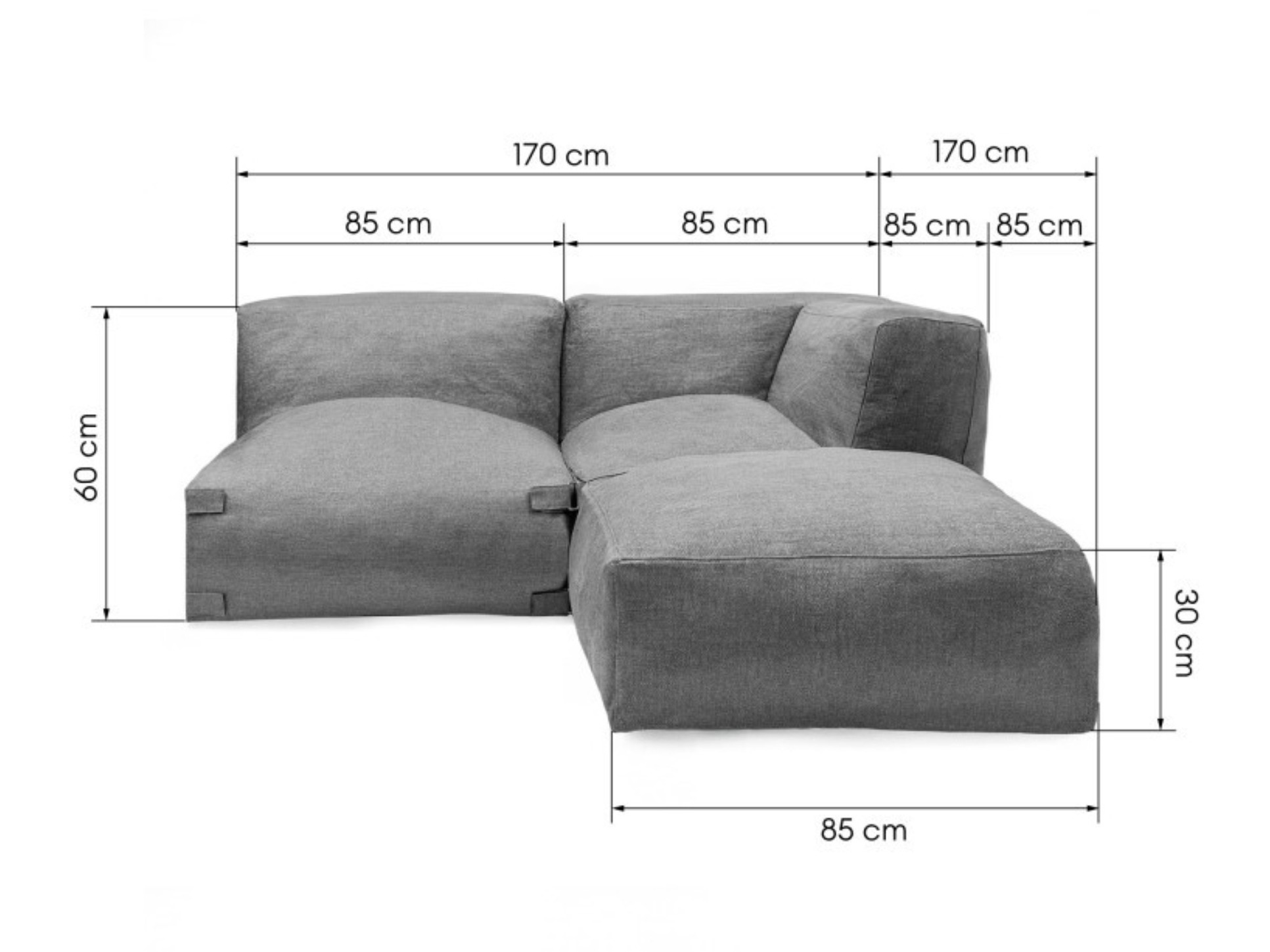 Vrtna sofa Burleson 588