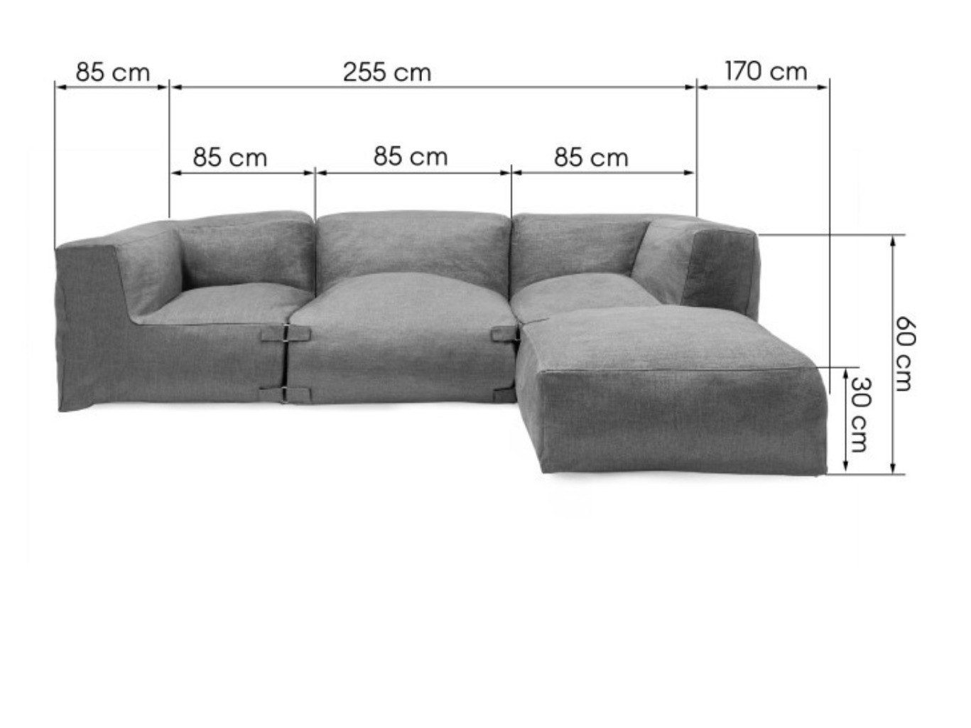 Vrtna sofa Burleson 589