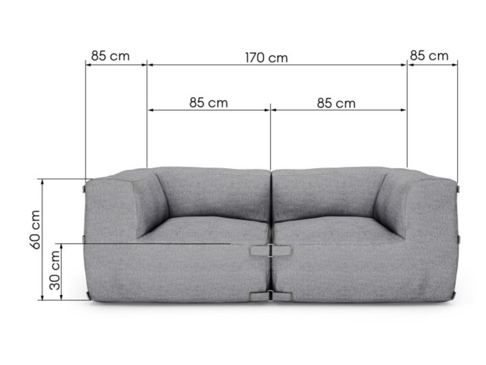 Vrtna sofa Burleson 590