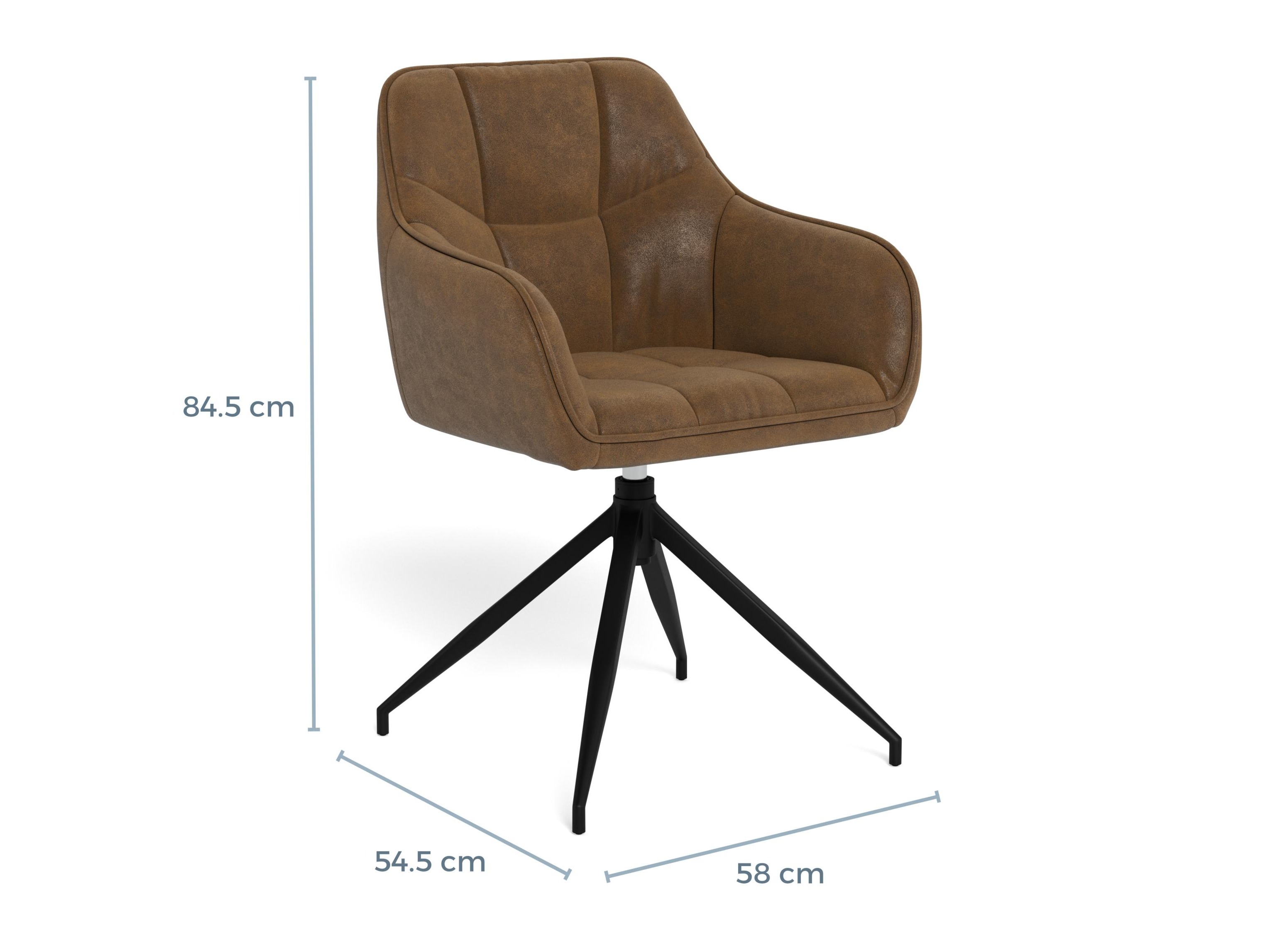 Stolica Norsica 494 (Smeđa + Crna)