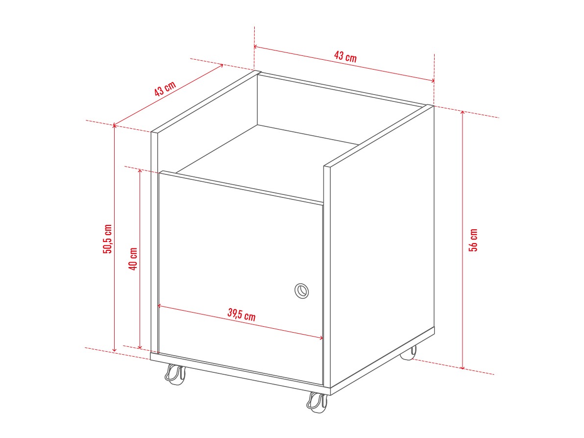 Ormarić Domfera 108