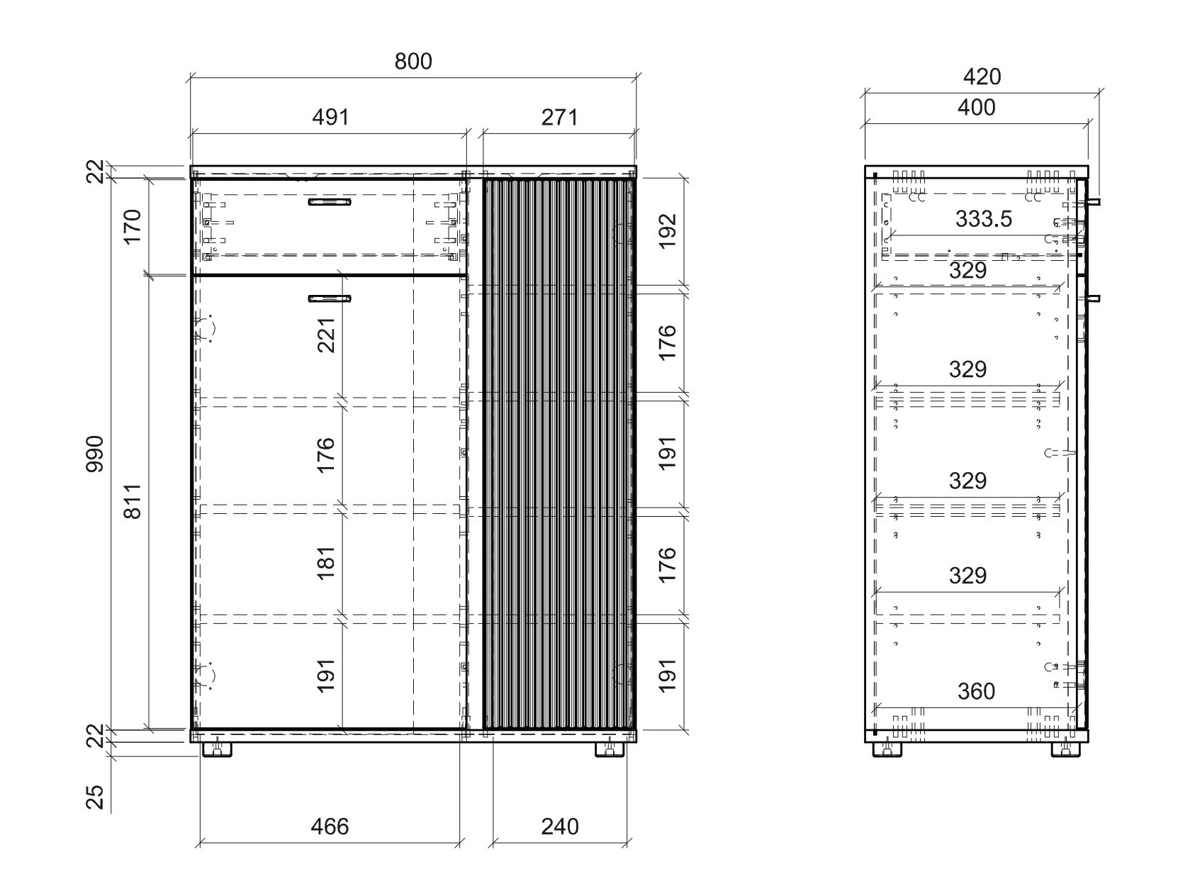 Ormarić za cipele Remcale 116