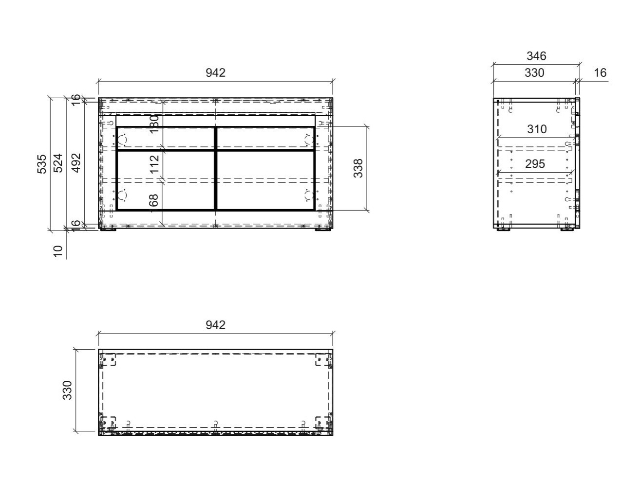 Set za hodnik Ophtola 106