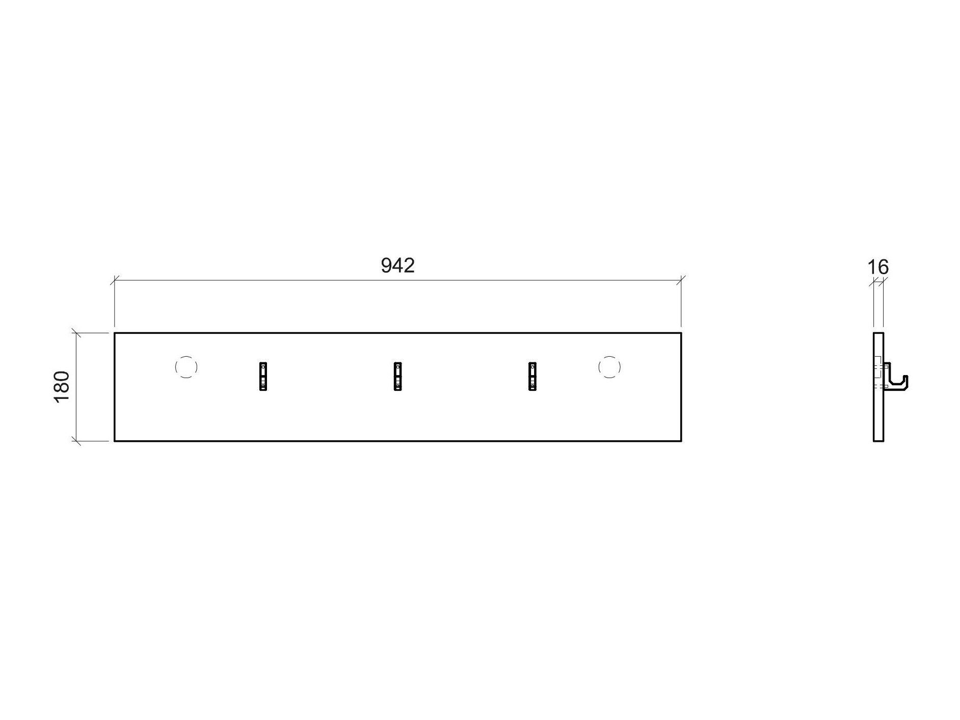 Set za hodnik Ophtola 106