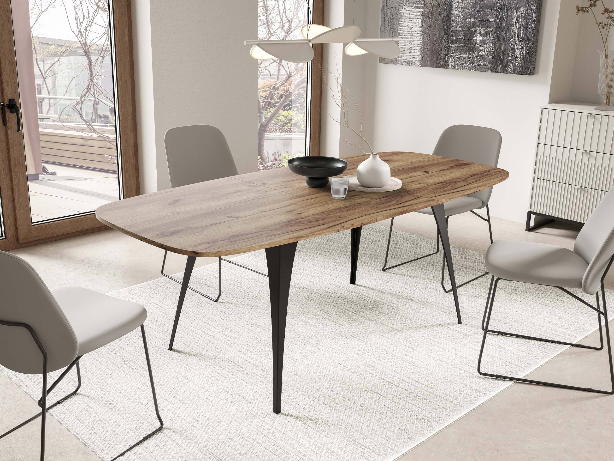 Stol Oswego 131 (Zlatni hrast Craft)