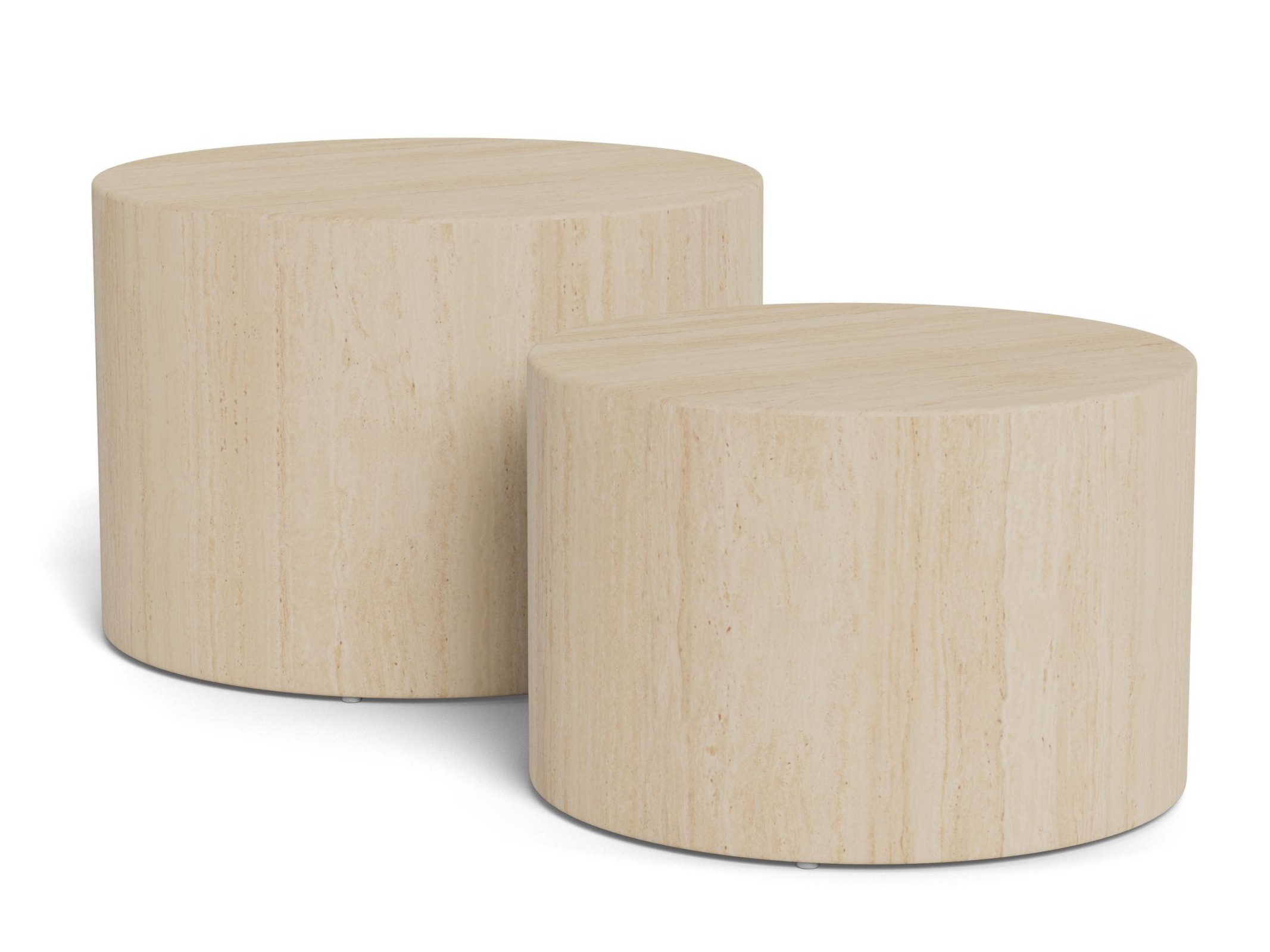 Set stolića za kavu Norsica 800 (Bež)