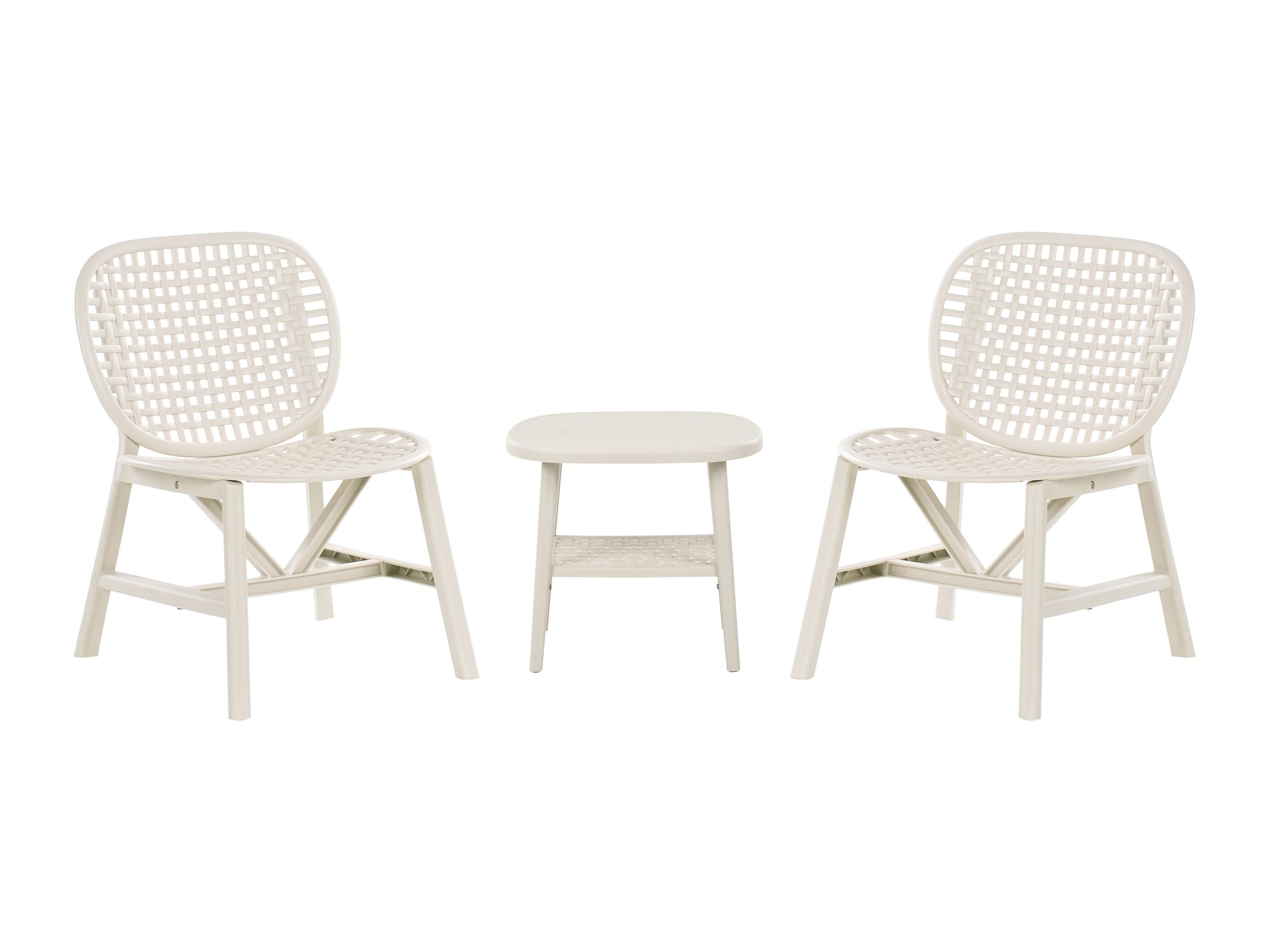 Balkonska garnitura Berwyn 3236 (Bijela)