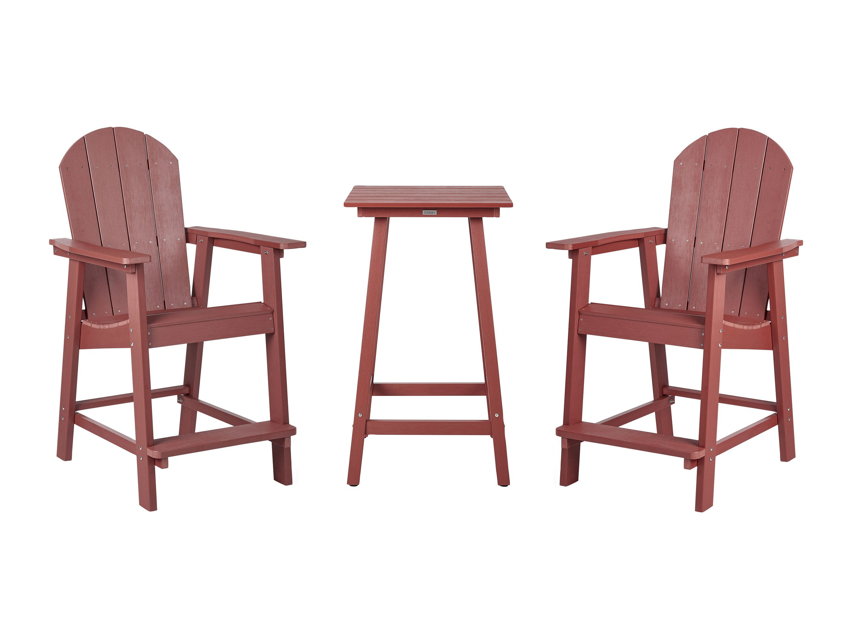 Balkonska garnitura Berwyn 3249 (Crvena)