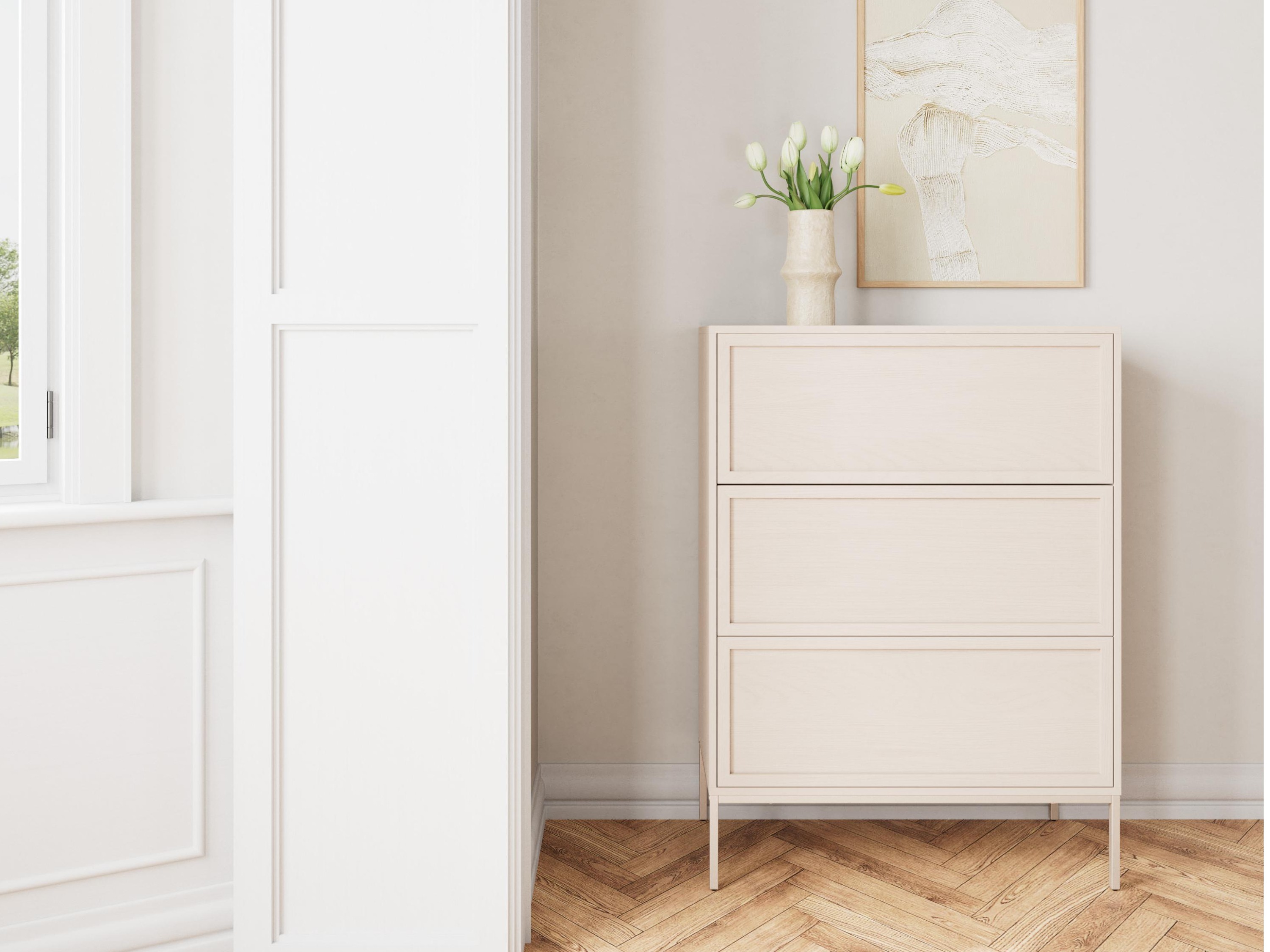 Komoda Norsica 1049 (Svijetlo siva)