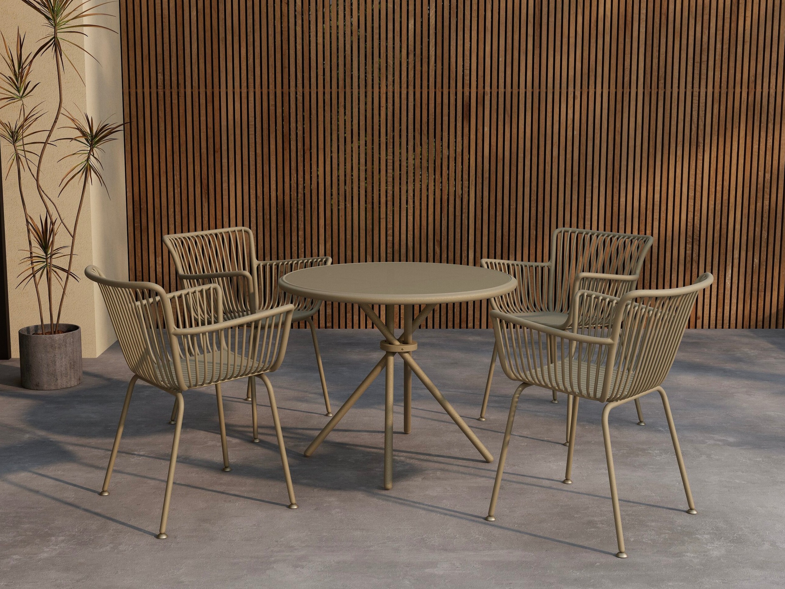 Set stola i stolica Dallas 5163