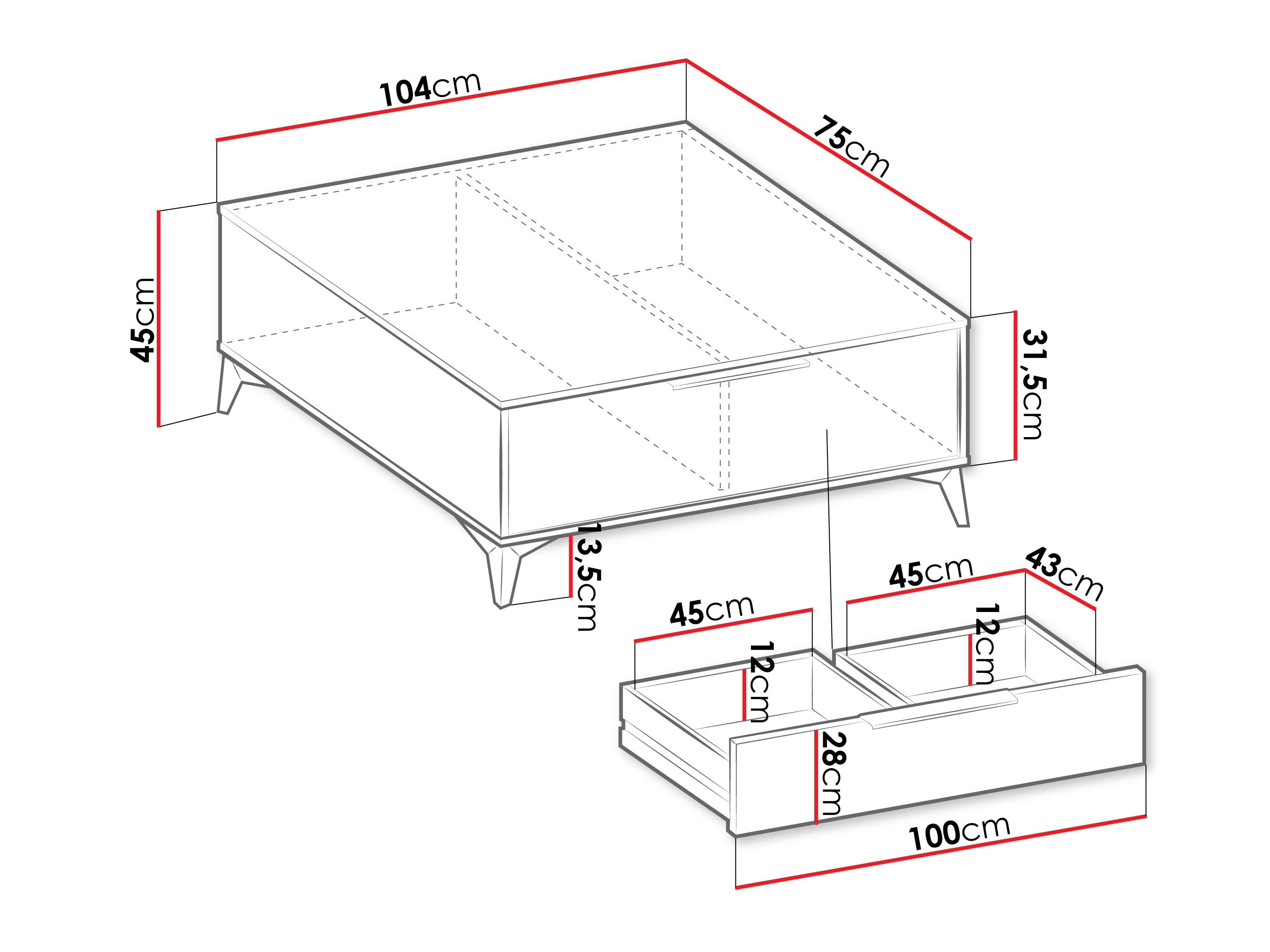 Stolić za kavu Comfivo Citrus I