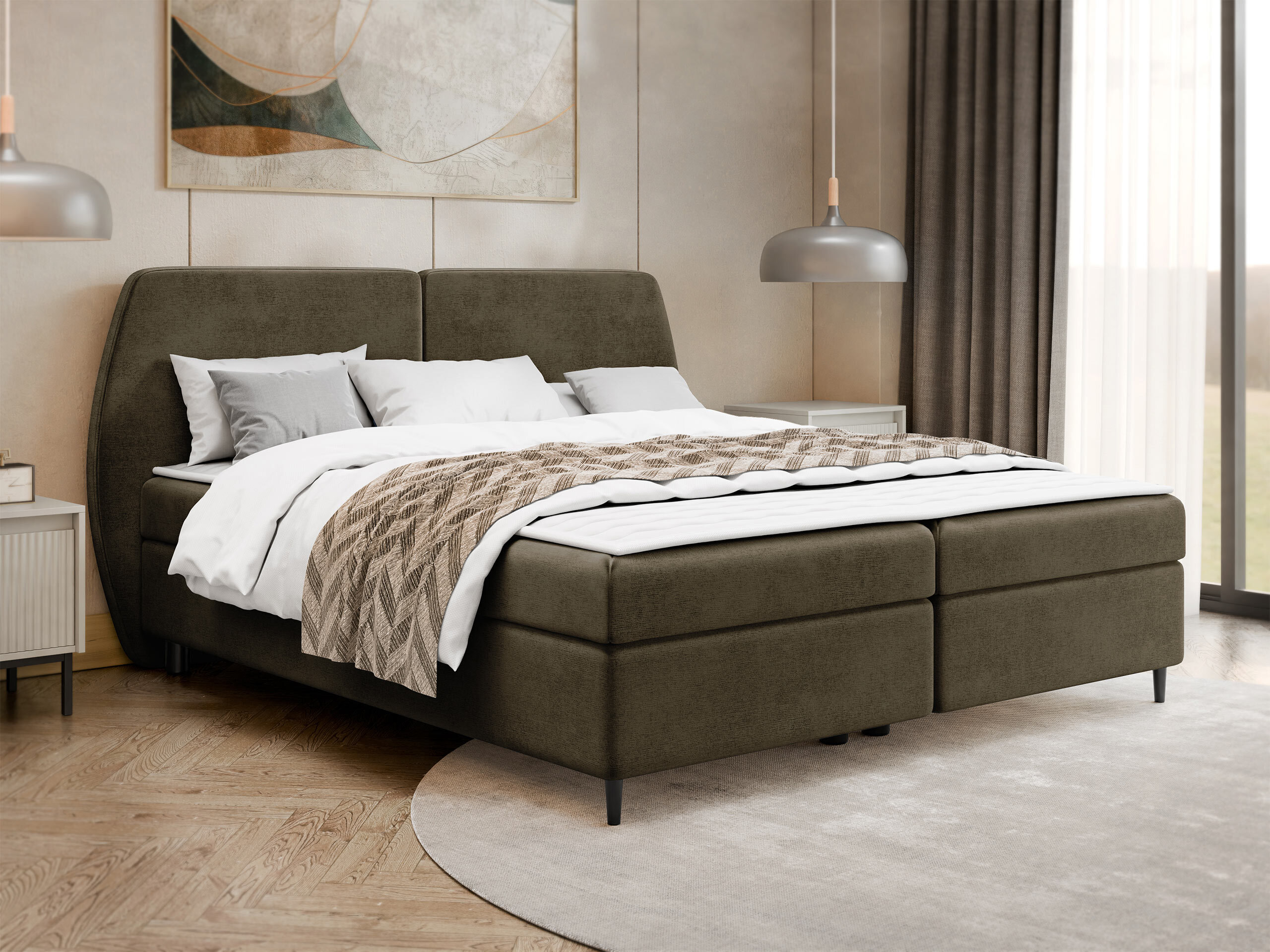 Boxspring krevet Stonecrest 110 (Wave 09)