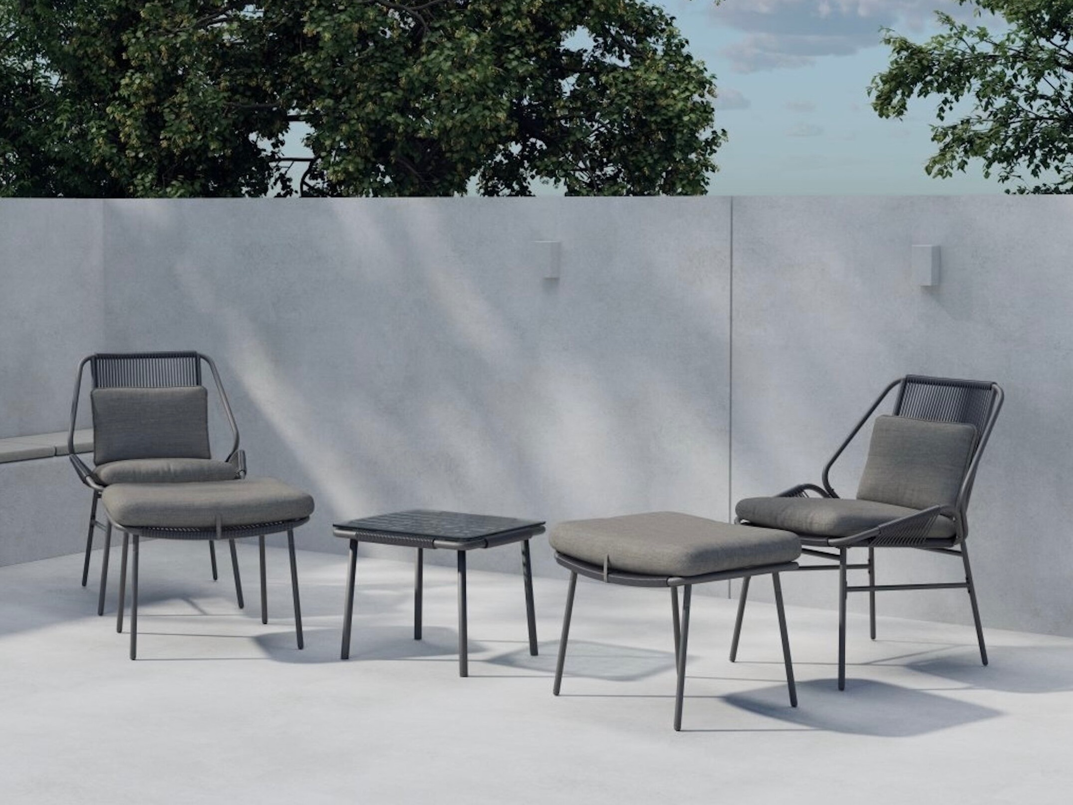 Balkonska garnitura Dallas 5170