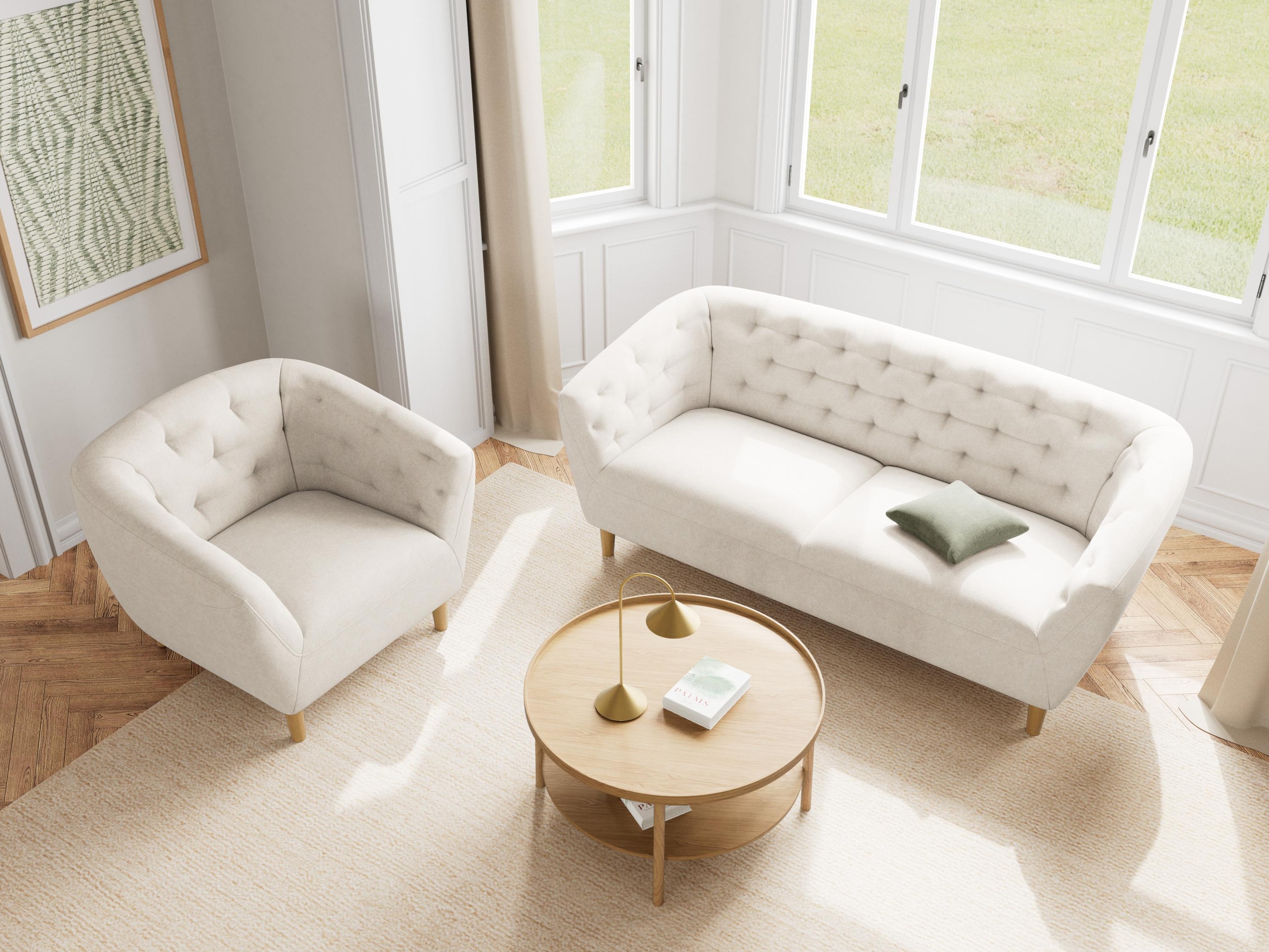 Chesterfield fotelja Norsica 1054