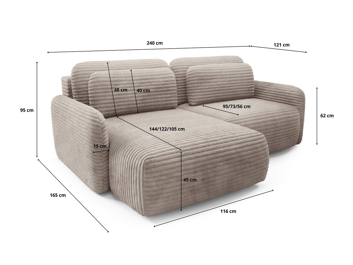 Kutna garnitura Franklin 217 (Ambience 1)