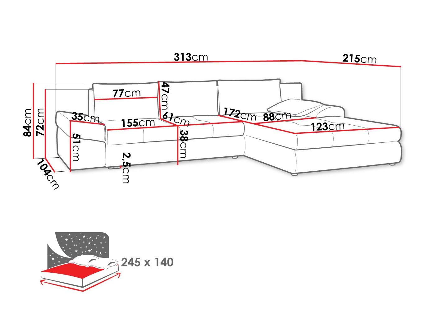 Kutna garnitura SC10072