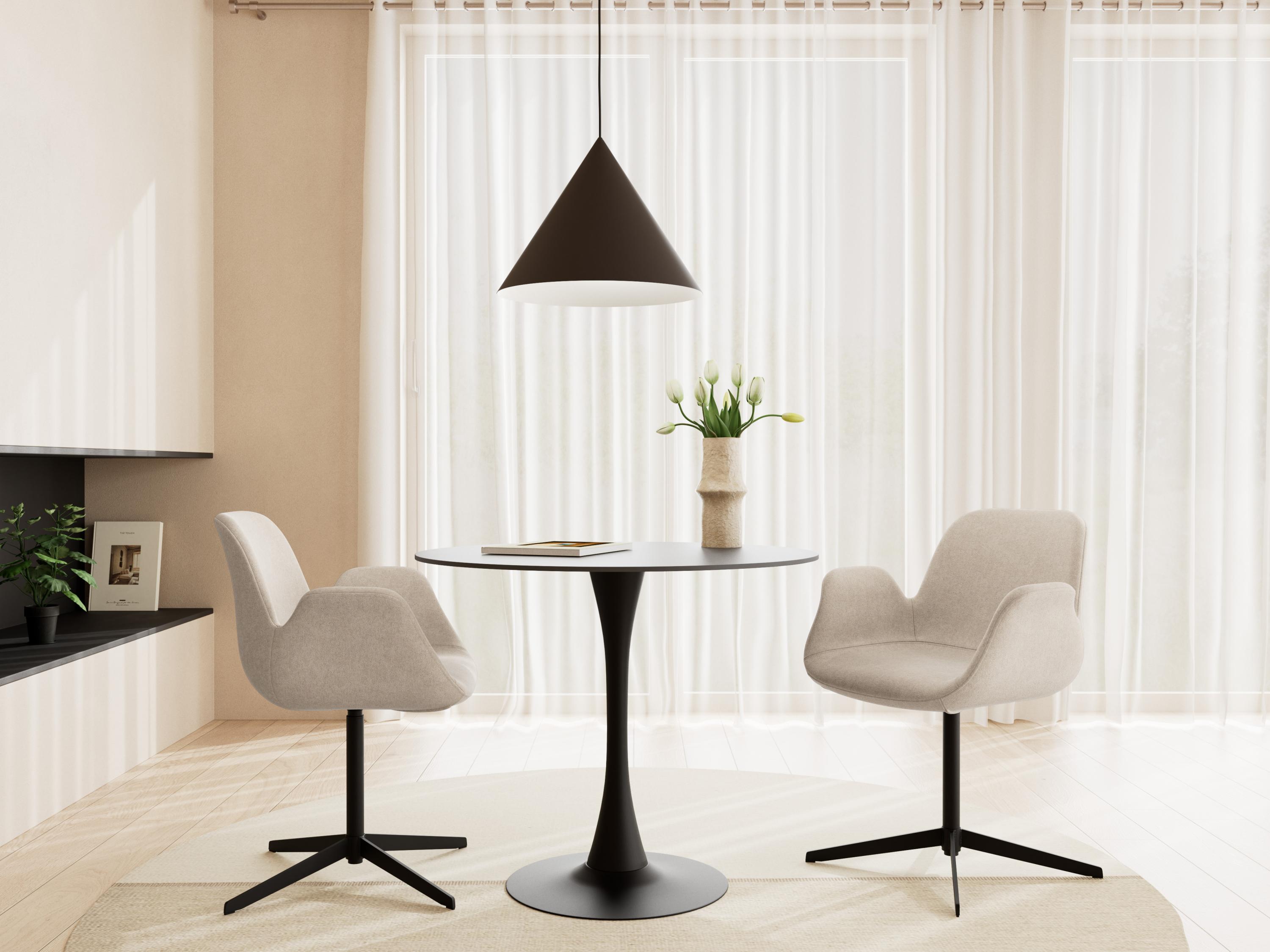 Stolica Norsica 1058 (Crna + Svijetlo smeđa)