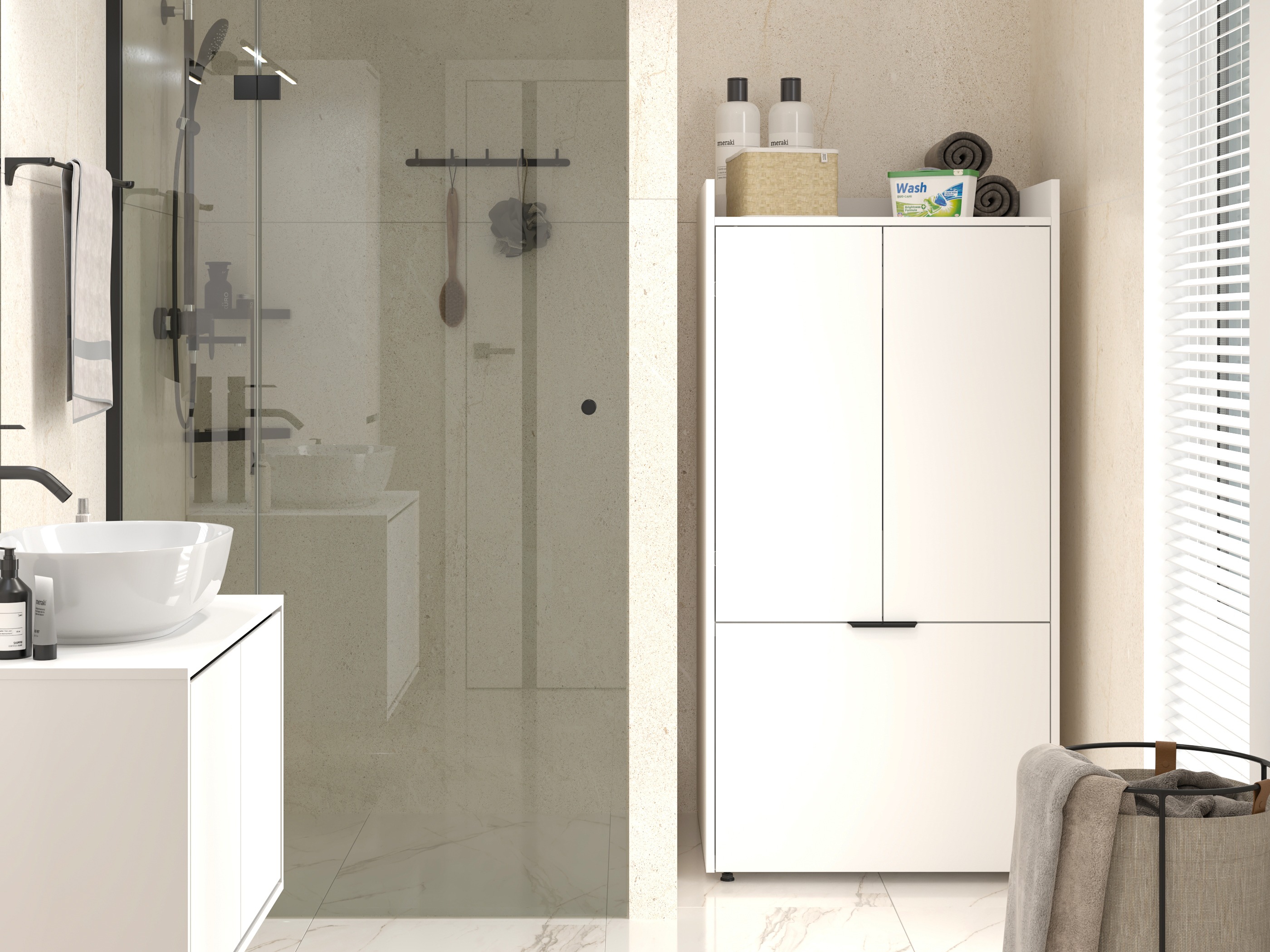 Kupaonska polica Austin 390