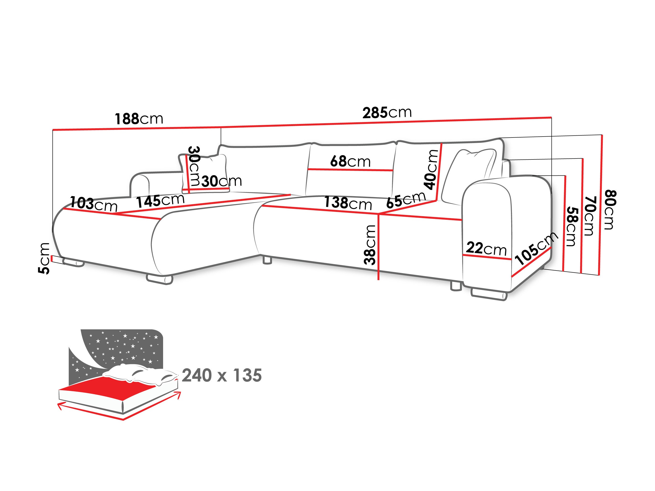 Kutna garnitura Comfivo Consors (Poso 100)