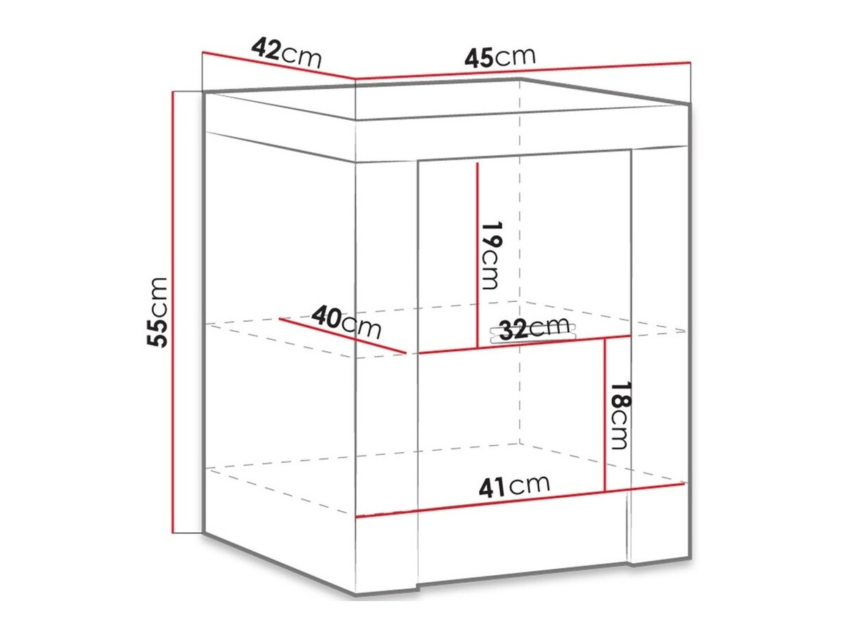 Noćni ormarić SC10091
