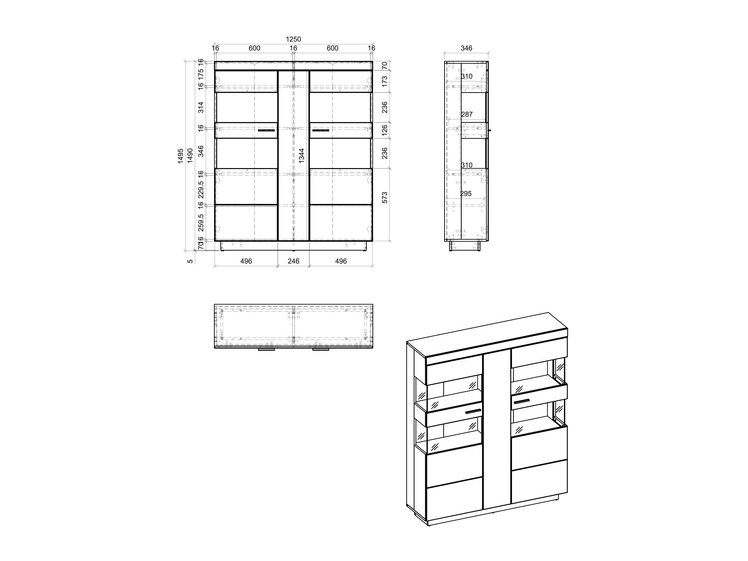 Ormarić Balelbu 106