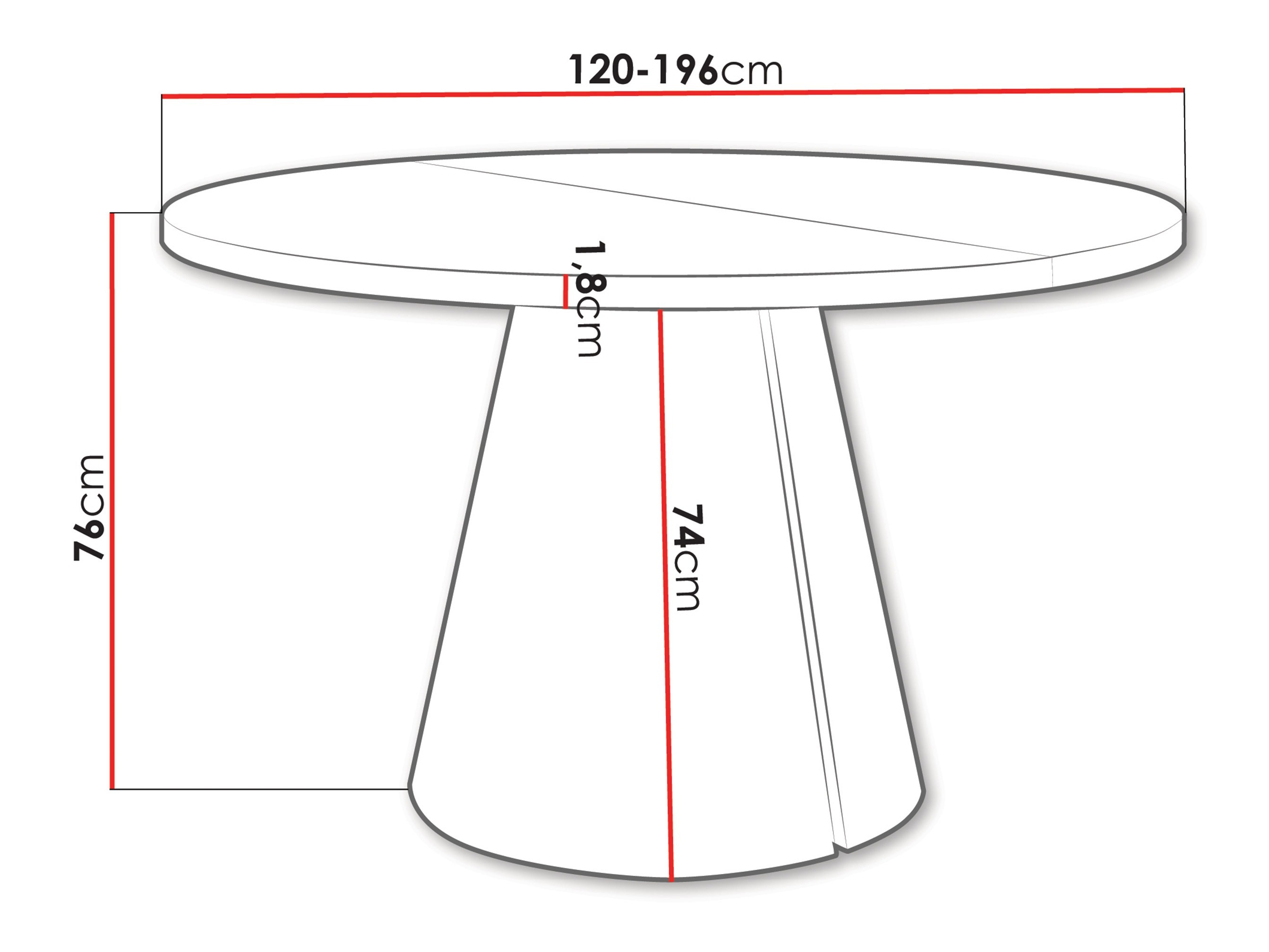 Stol SC10100 s oštećenim pakiranjem