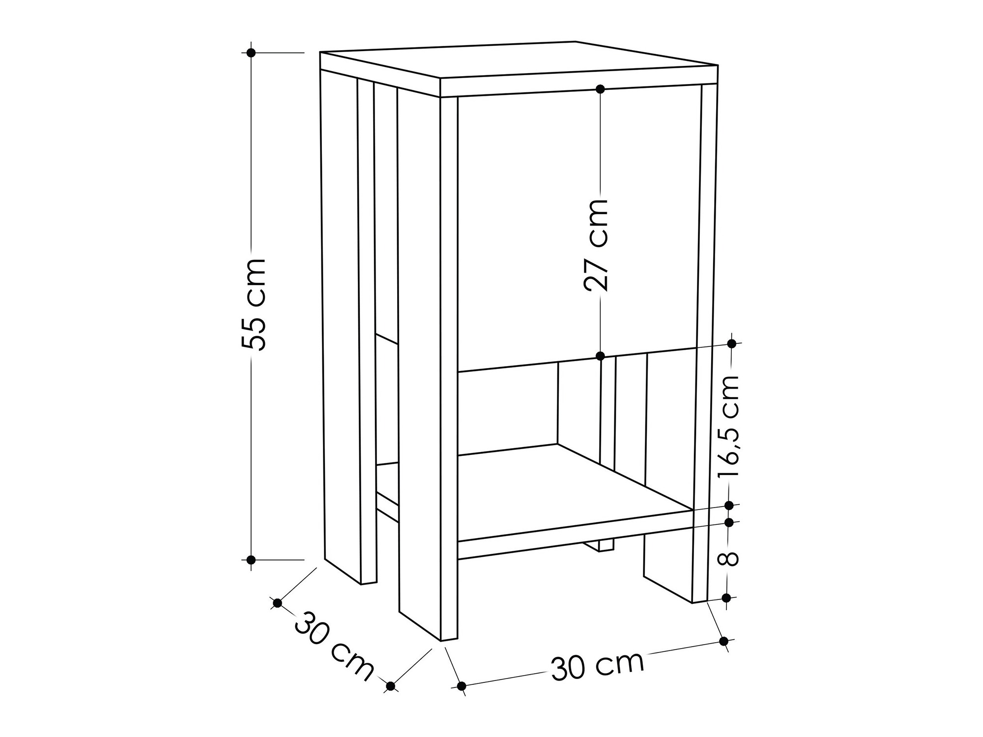 Noćni ormarić SC10102