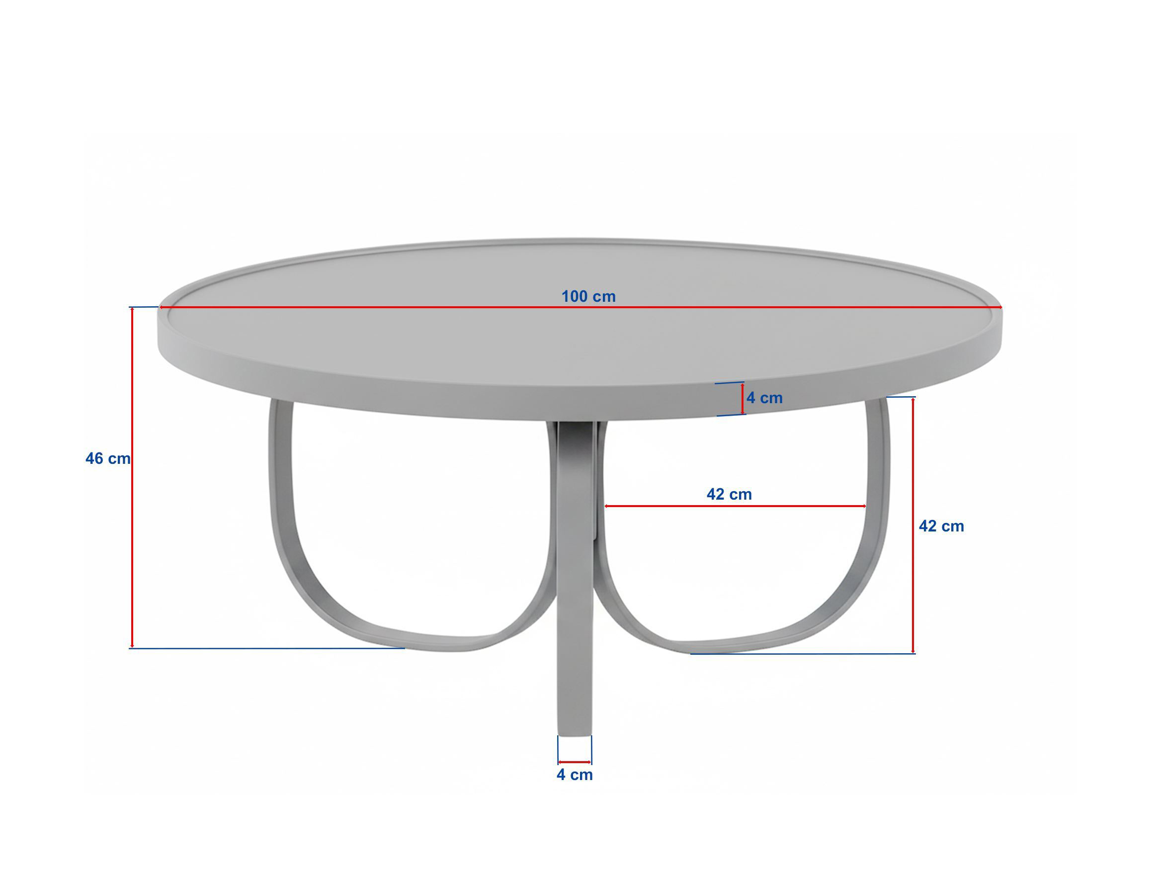 Stolić za kavu Kailua 2666 (Orah)