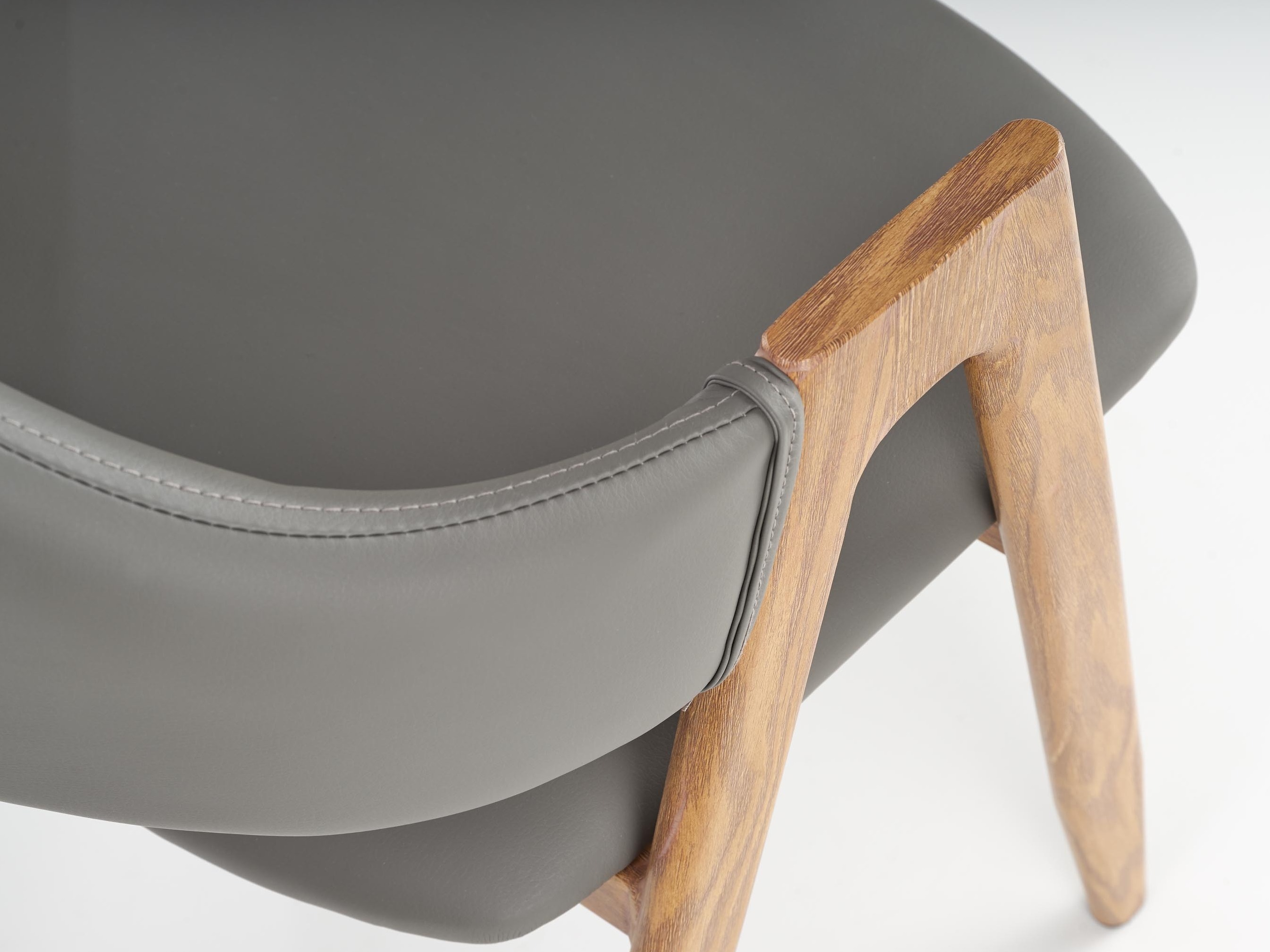 Stolica Houston 561 (Siva + hrast)