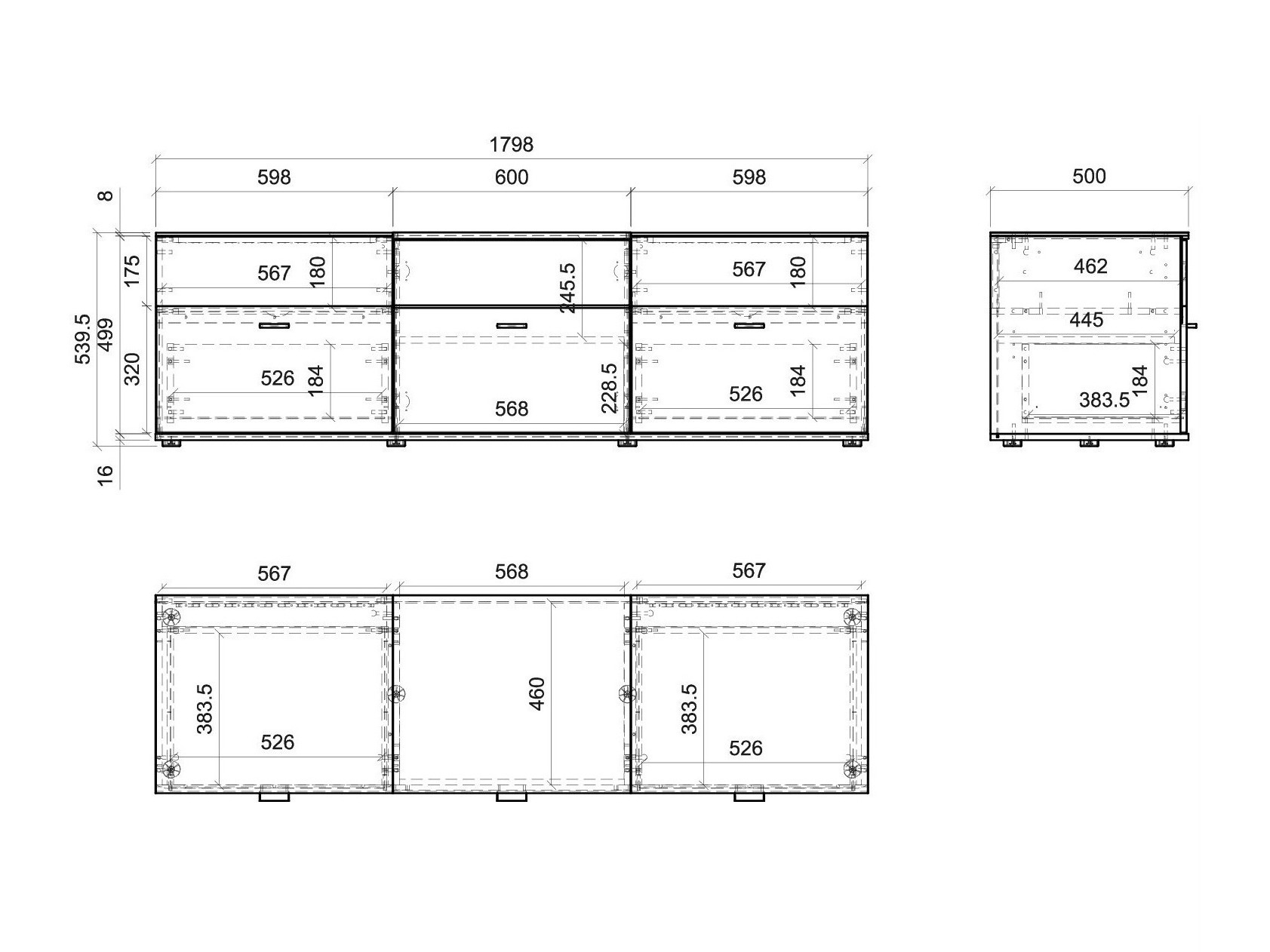 Set za dnevni boravak Alnue 107